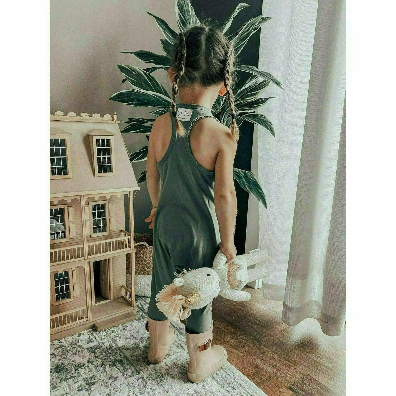 Baby Romper Olive Rompers Be Mi Los Angeles