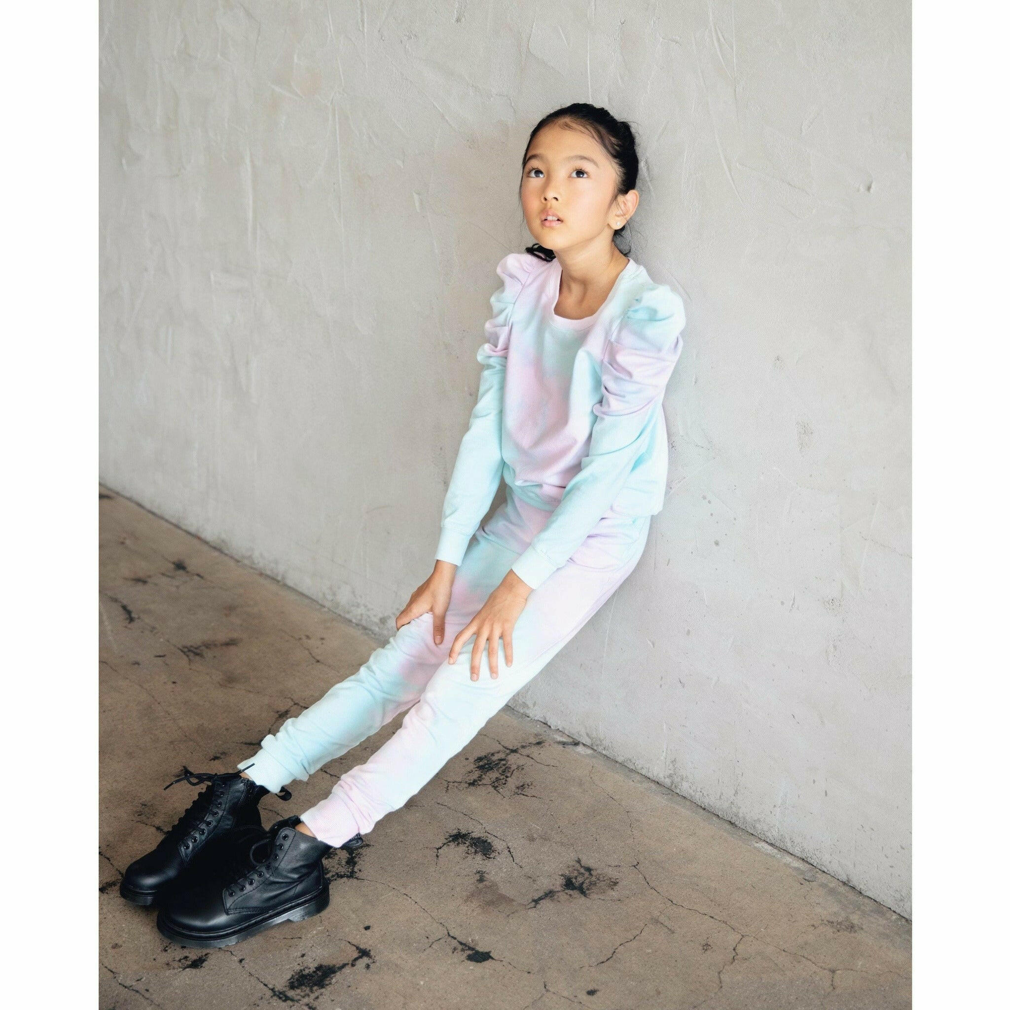 Organic Jolie Top Cotton Candy Tie Dye Top Be Mi Los Angeles