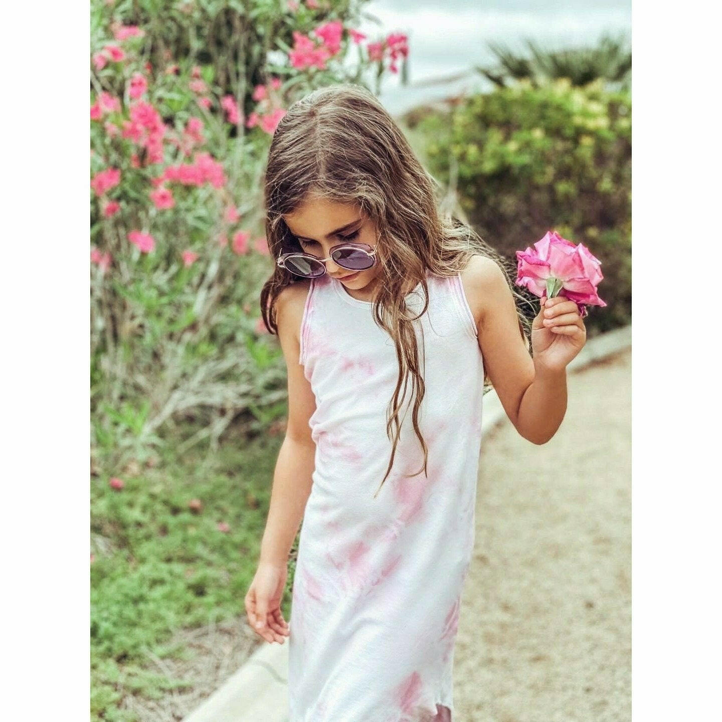 Lexi Tank Dress Marble Tie Dye Dresses Be Mi Los Angeles