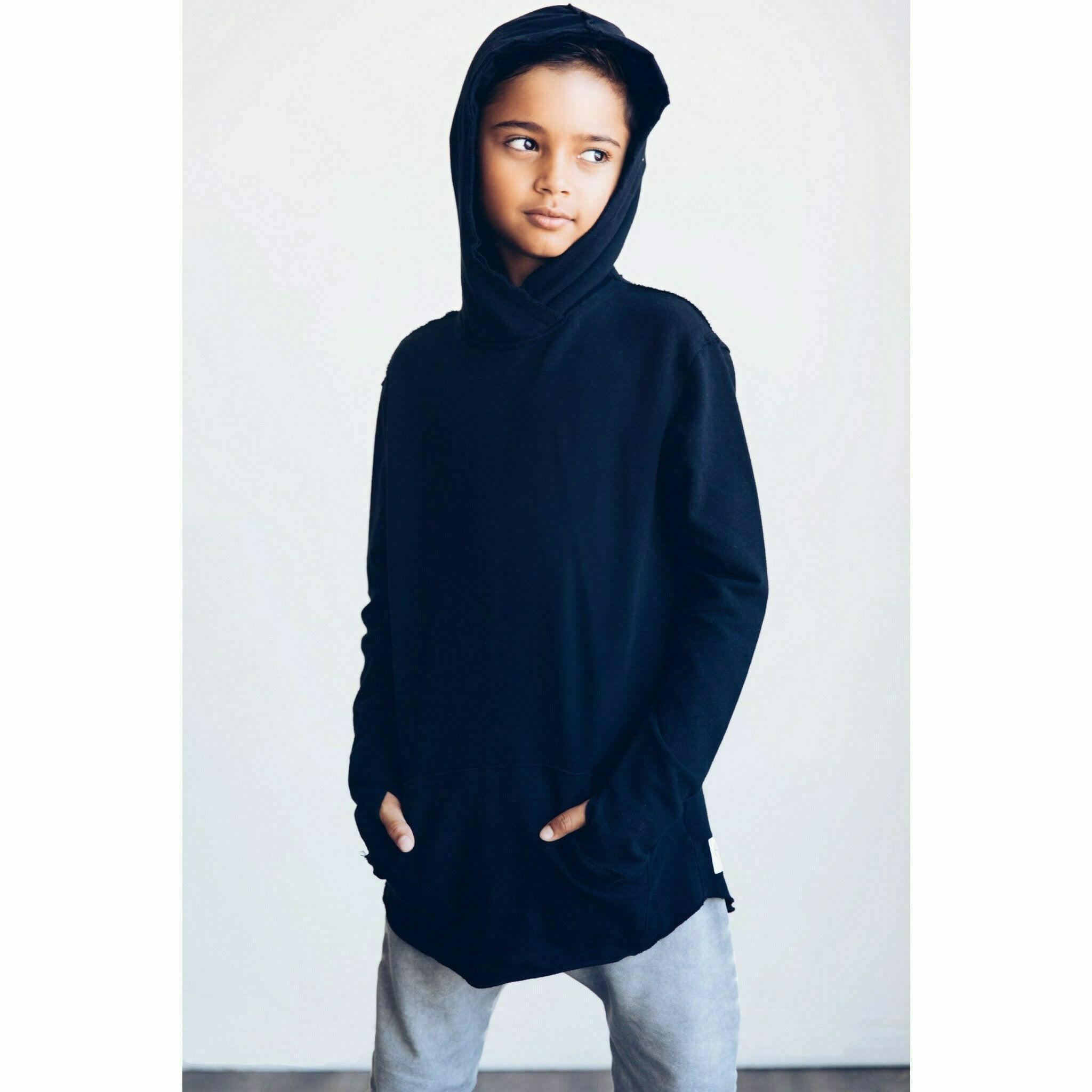Organic Benji Hoodie Black Sweatshirts Be Mi Los Angeles