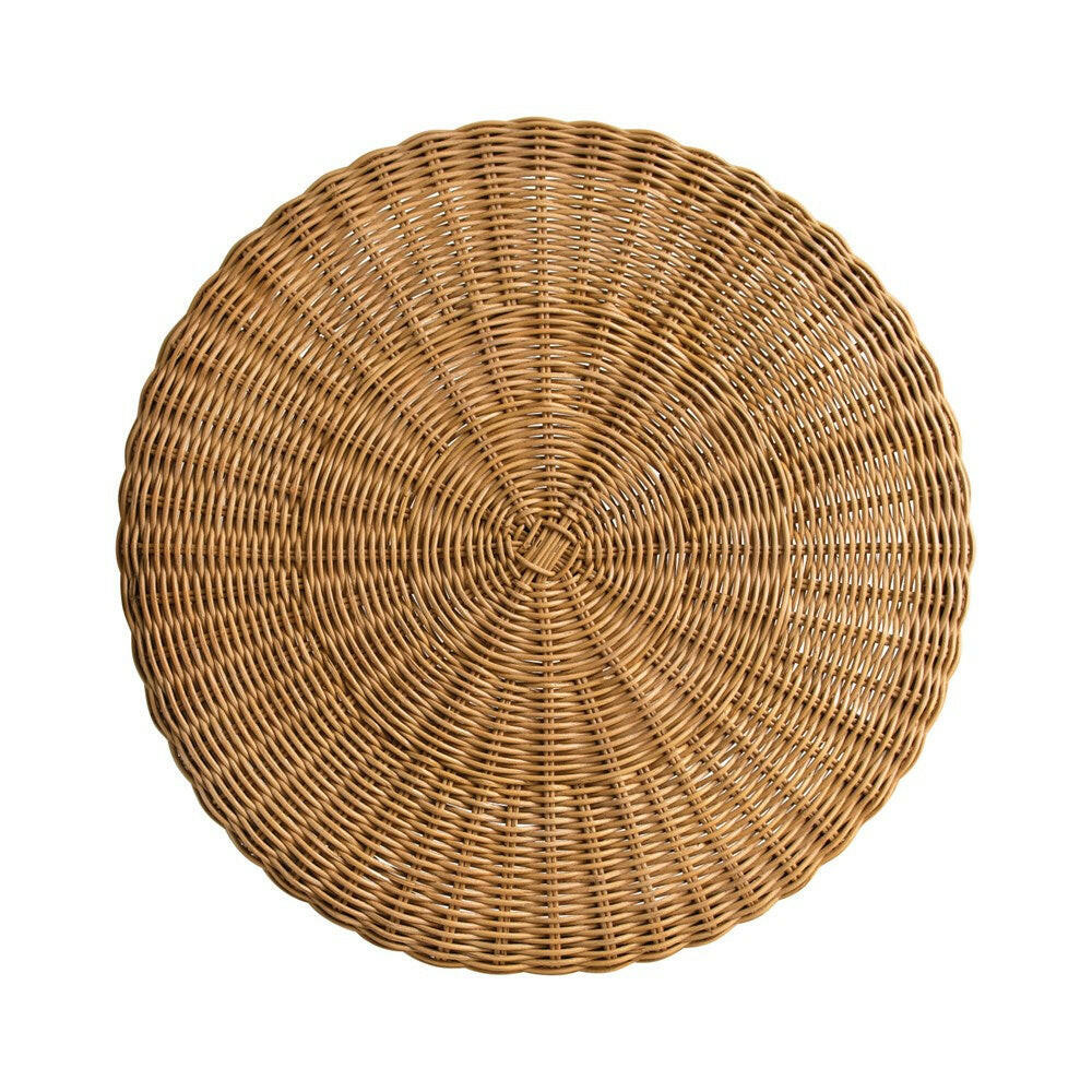 Children's Rattan Table and Chairs Children's Furniture Bloomingville Mini
