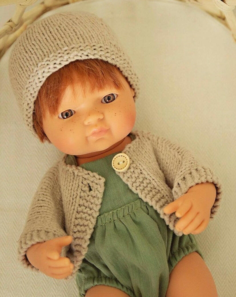 Baby Boy Doll - Redhead Dolls Miniland