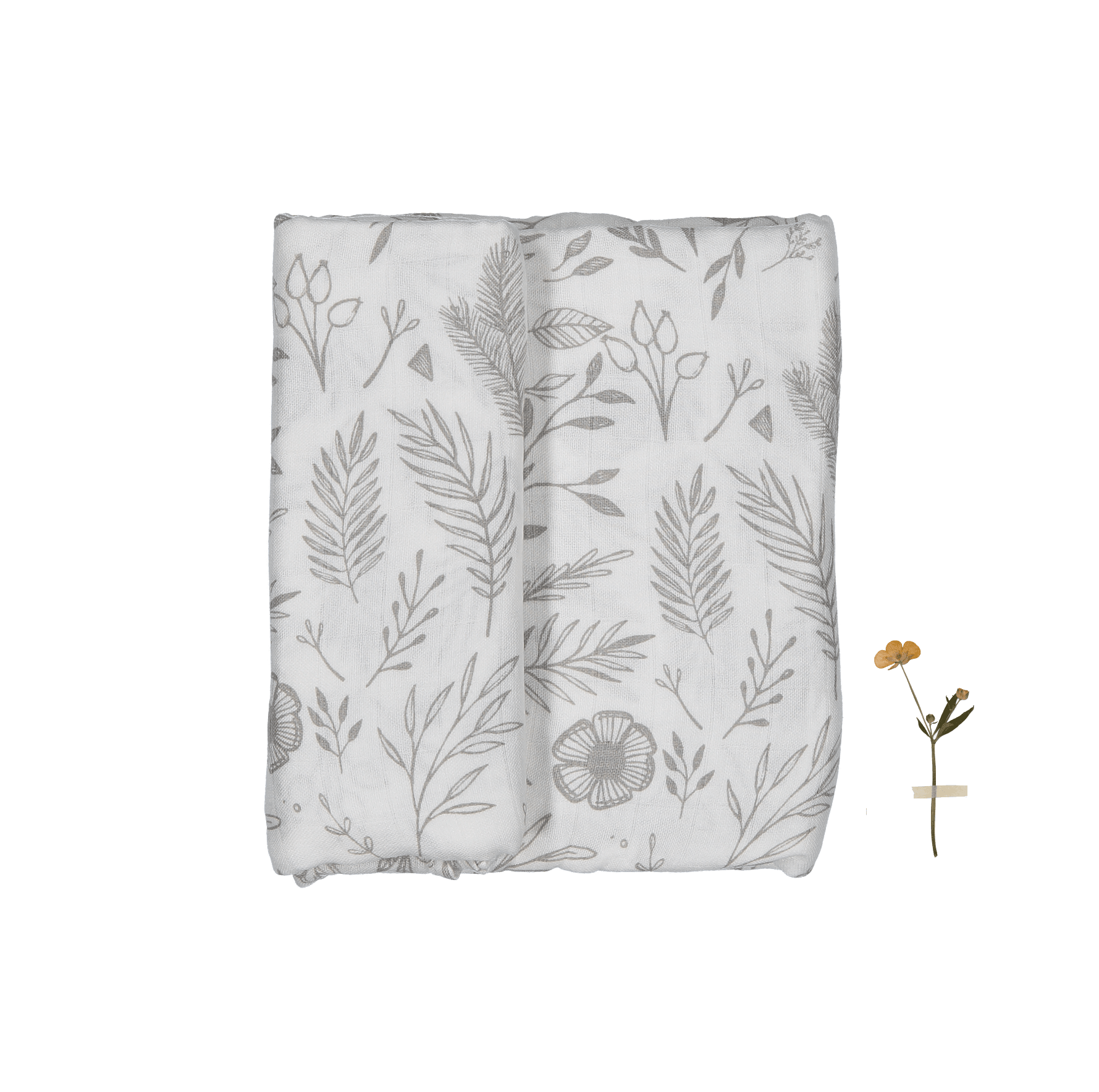 The Bamboo/Cotton Muslin Swaddle Blanket Blanket Lovely Littles