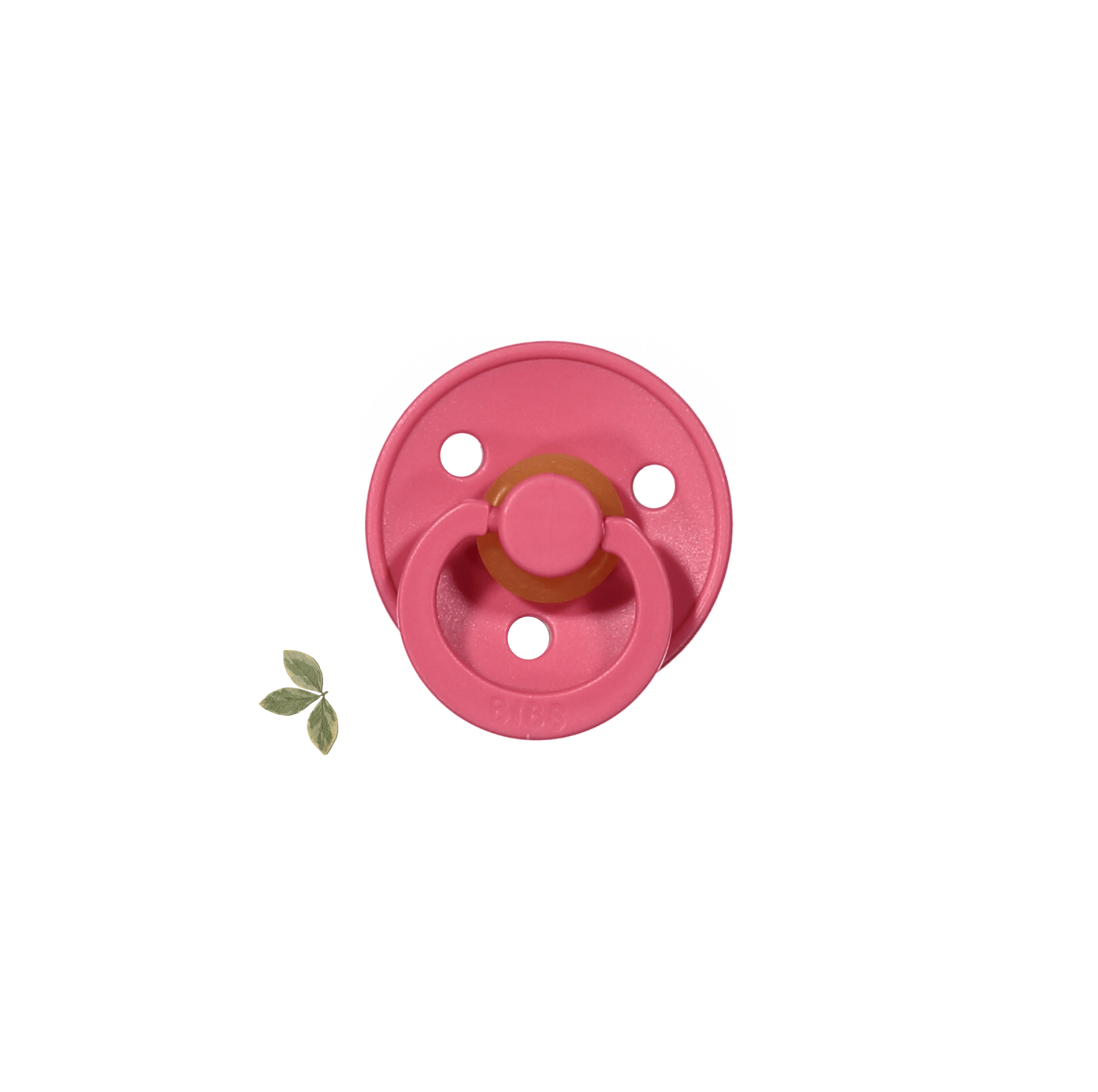 The Bibs Pacifier Pacifier Lovely Littles OS Coral