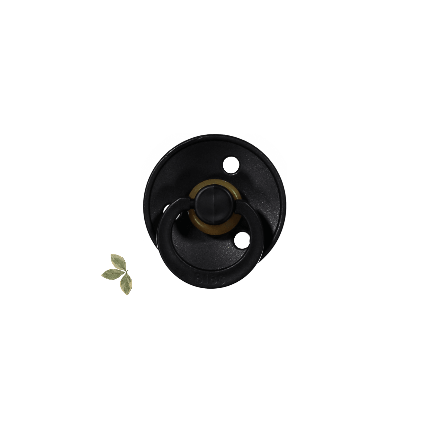 The Bibs Pacifier Pacifier Lovely Littles OS Black