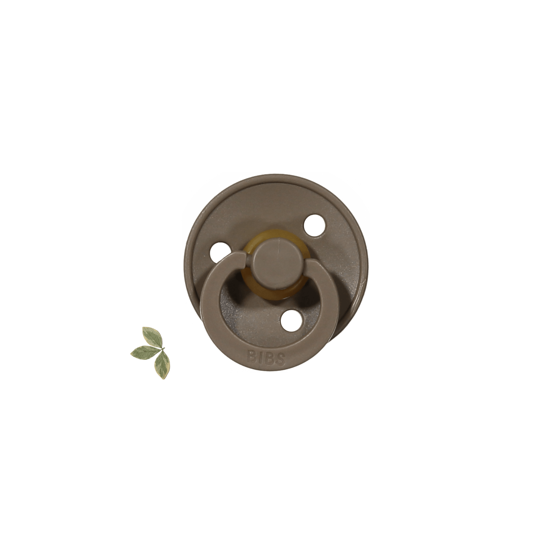 The Bibs Pacifier Pacifier Lovely Littles OS Taupe