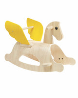 Wooden Rocking Pegasus with Wings | Toddler Rocking Horses