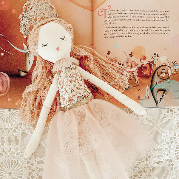 'Rose' Scented Soft Doll Doll MON AMI
