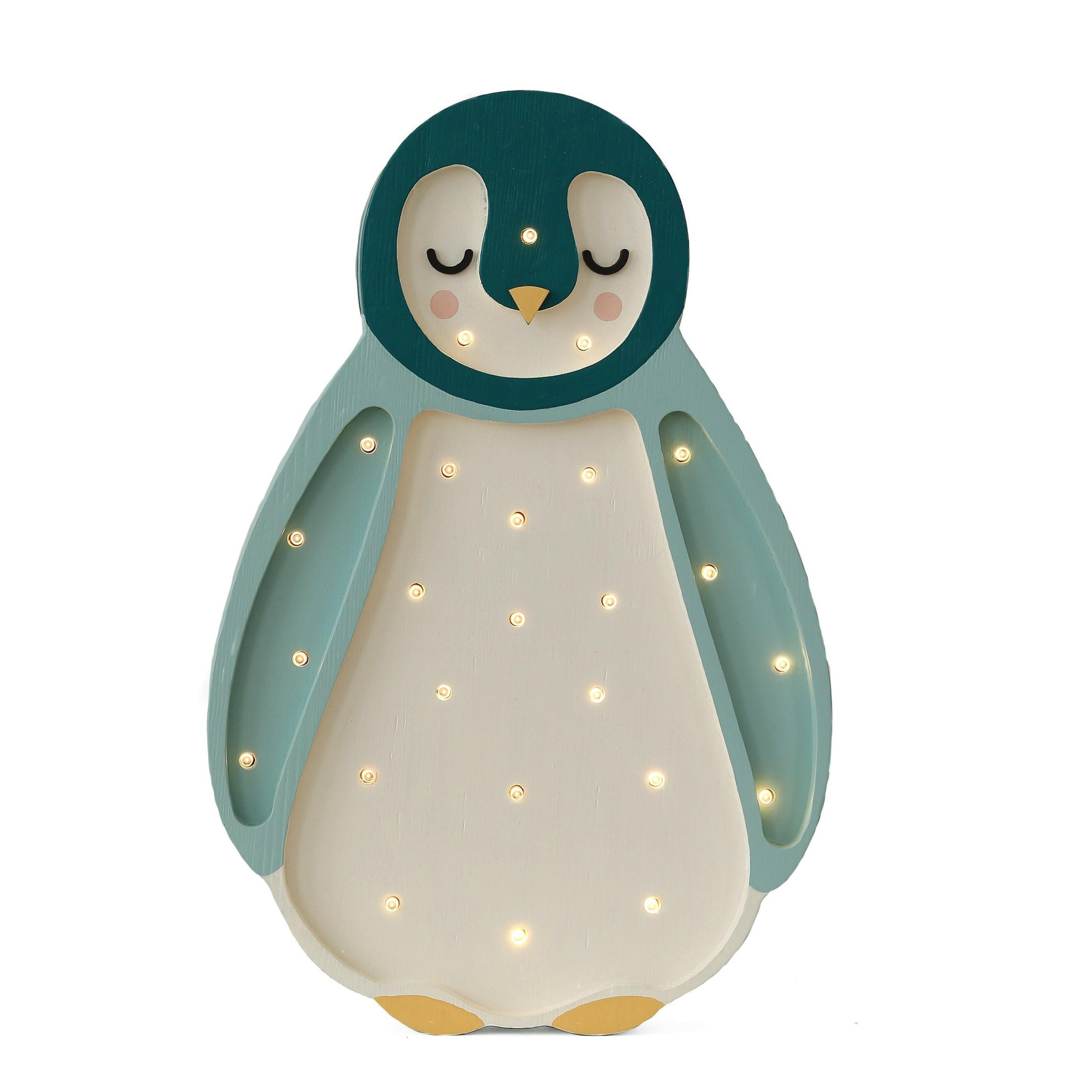 Little Lights Penguin Lamp Baby & Toddler Little Lights US Teal