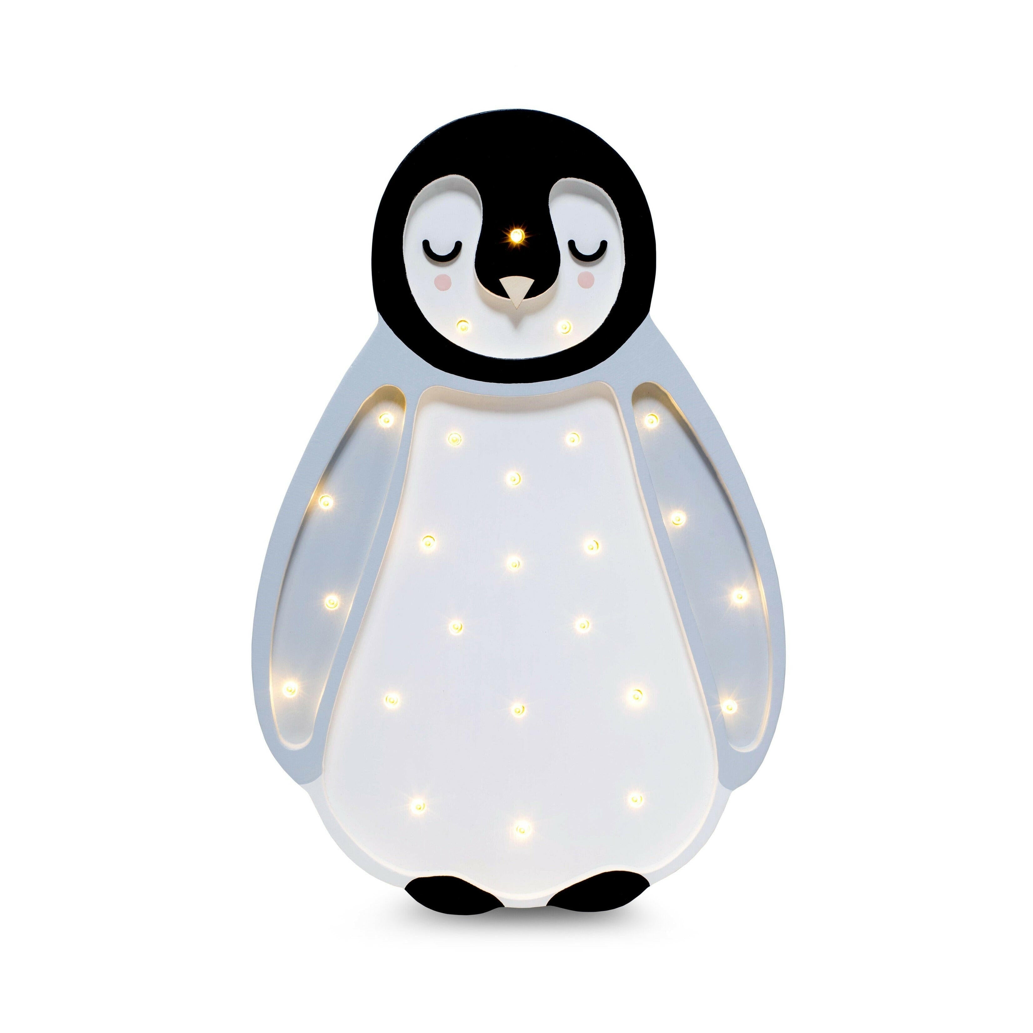 Little Lights Penguin Lamp Baby & Toddler Little Lights US Light Grey