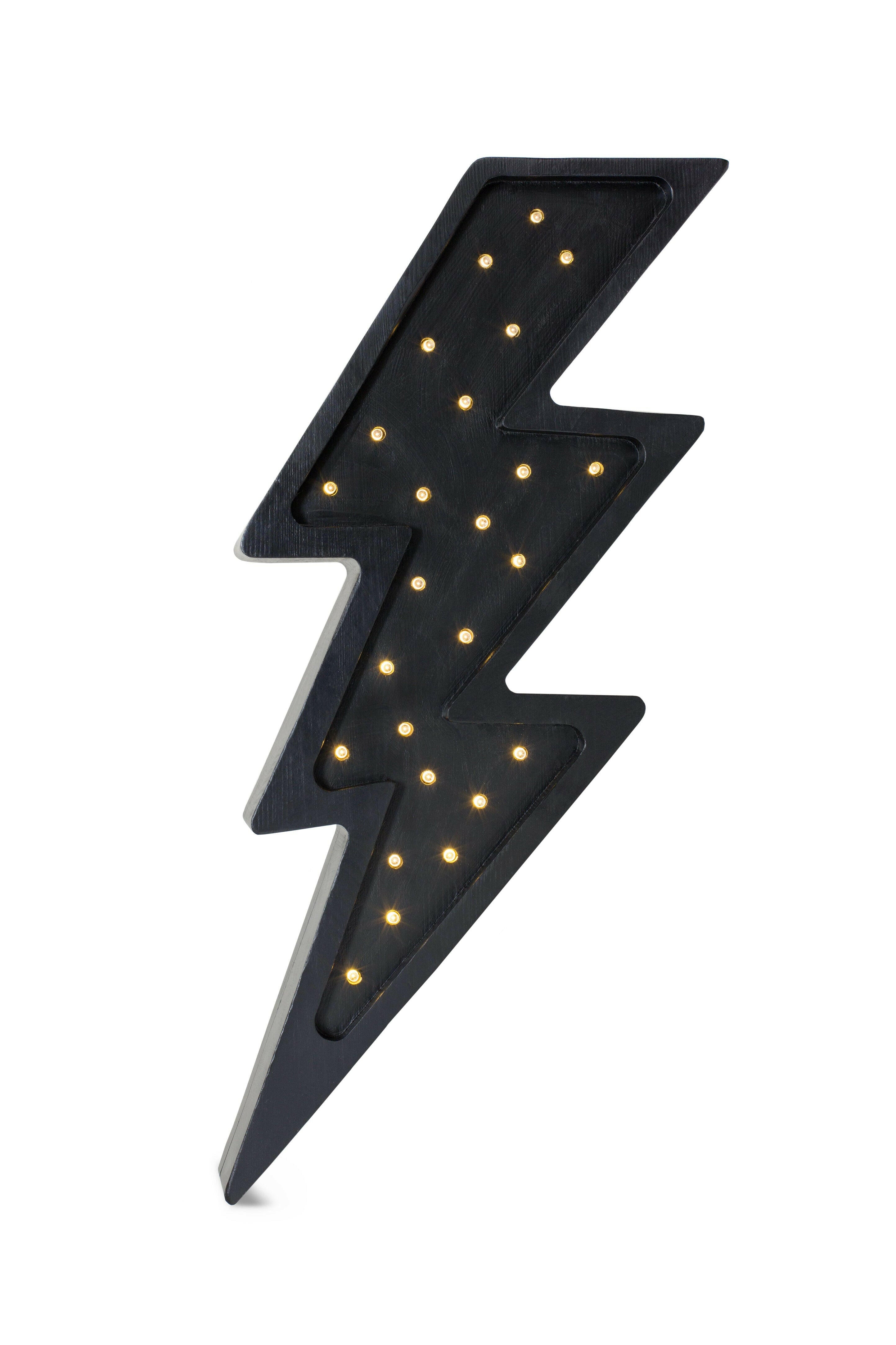Little Lights Lightning Bolt Little Lights US Black