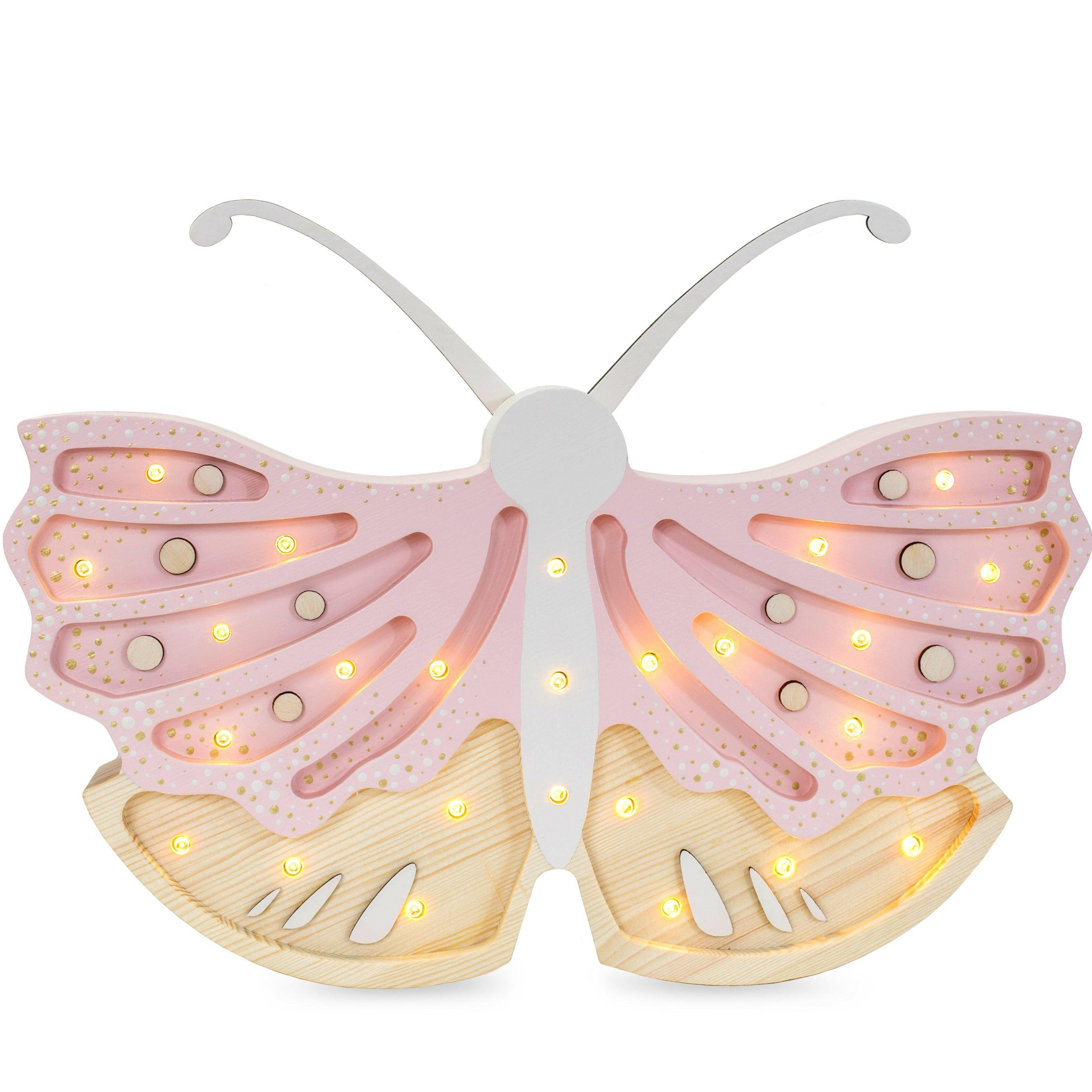 Little Lights Butterfly Lamp Baby & Toddler Little Lights US Strawberry Cream