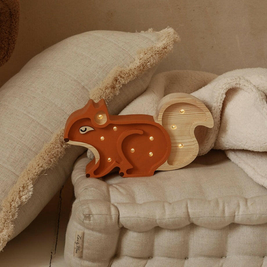 Little Lights Mini Squirrel Lamp Little Lights US