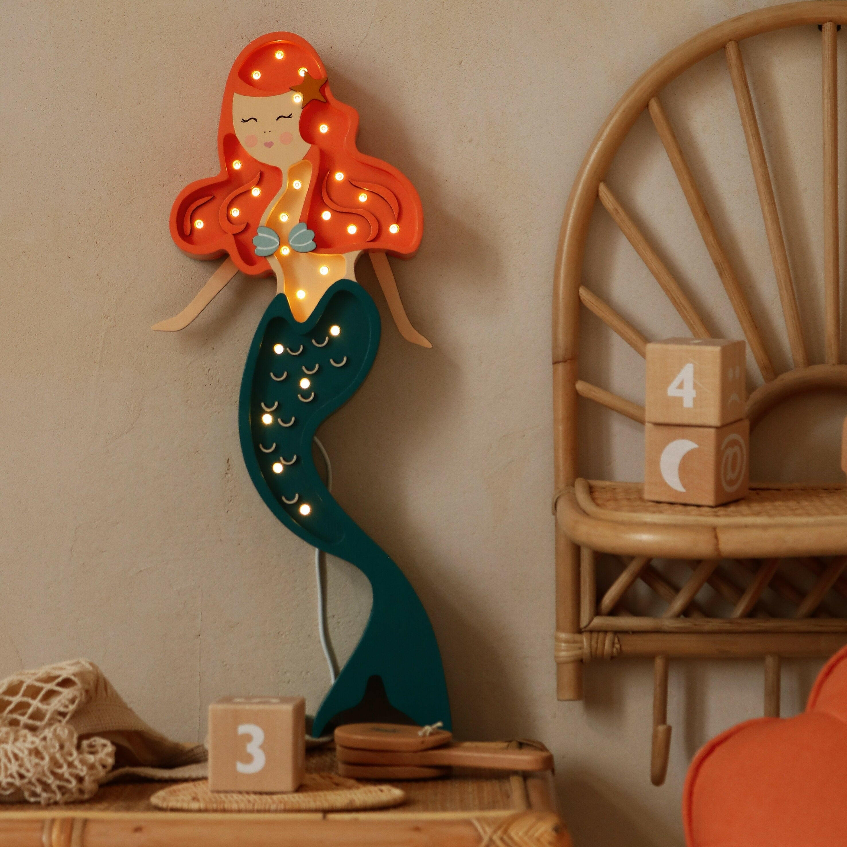Little Lights Mermaid Lamp Little Lights US