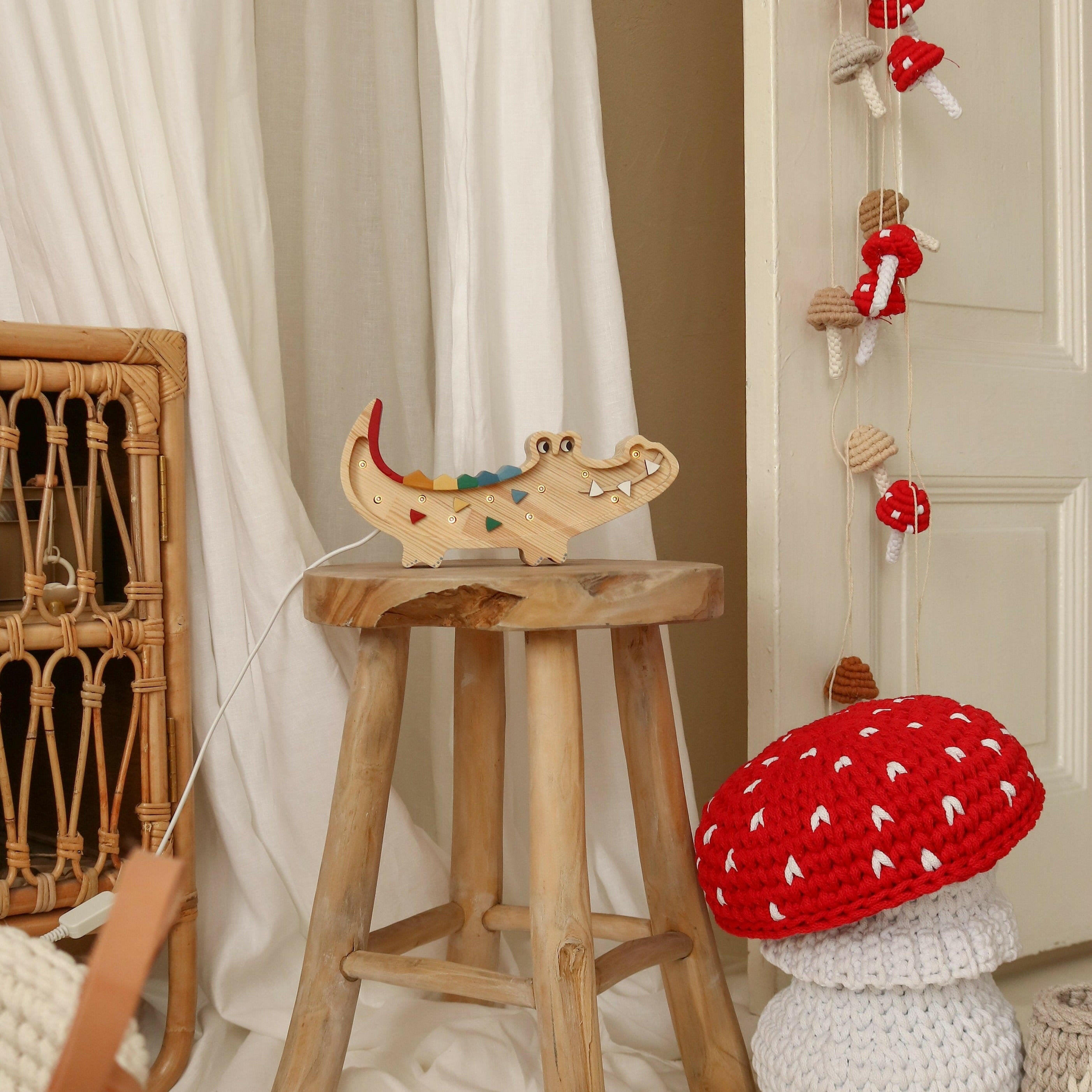 Little Lights Mini Crocodile Lamp Baby & Toddler Little Lights US