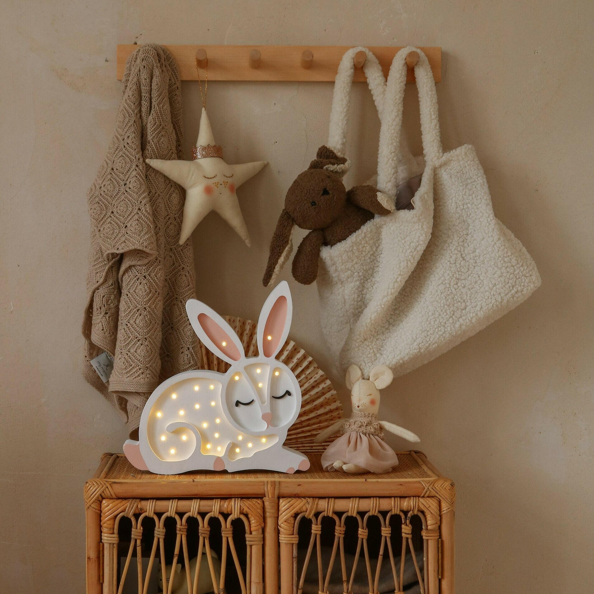 Little Lights Bunny Lamp lamp Little Lights US