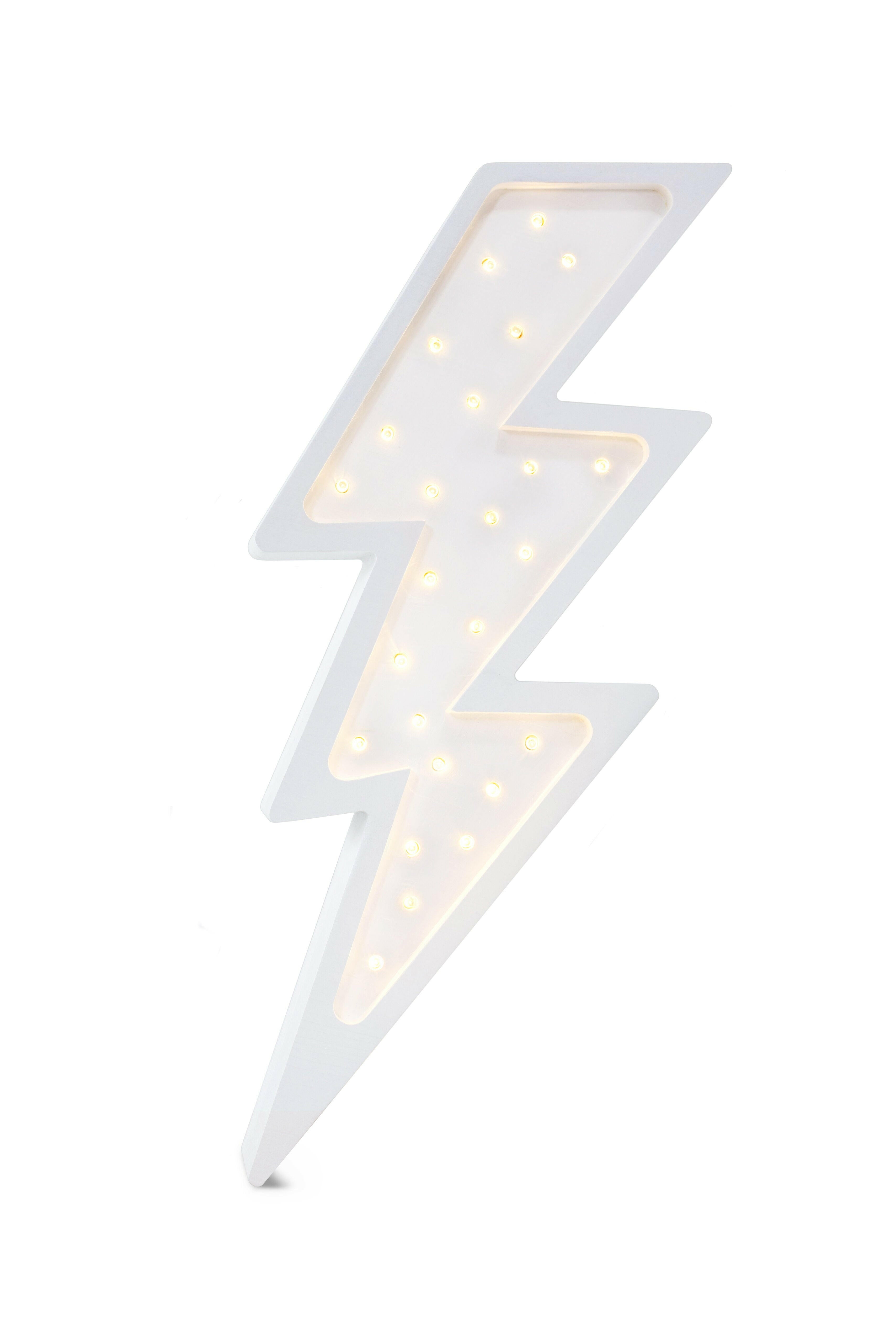 Little Lights Lightning Bolt Little Lights US White