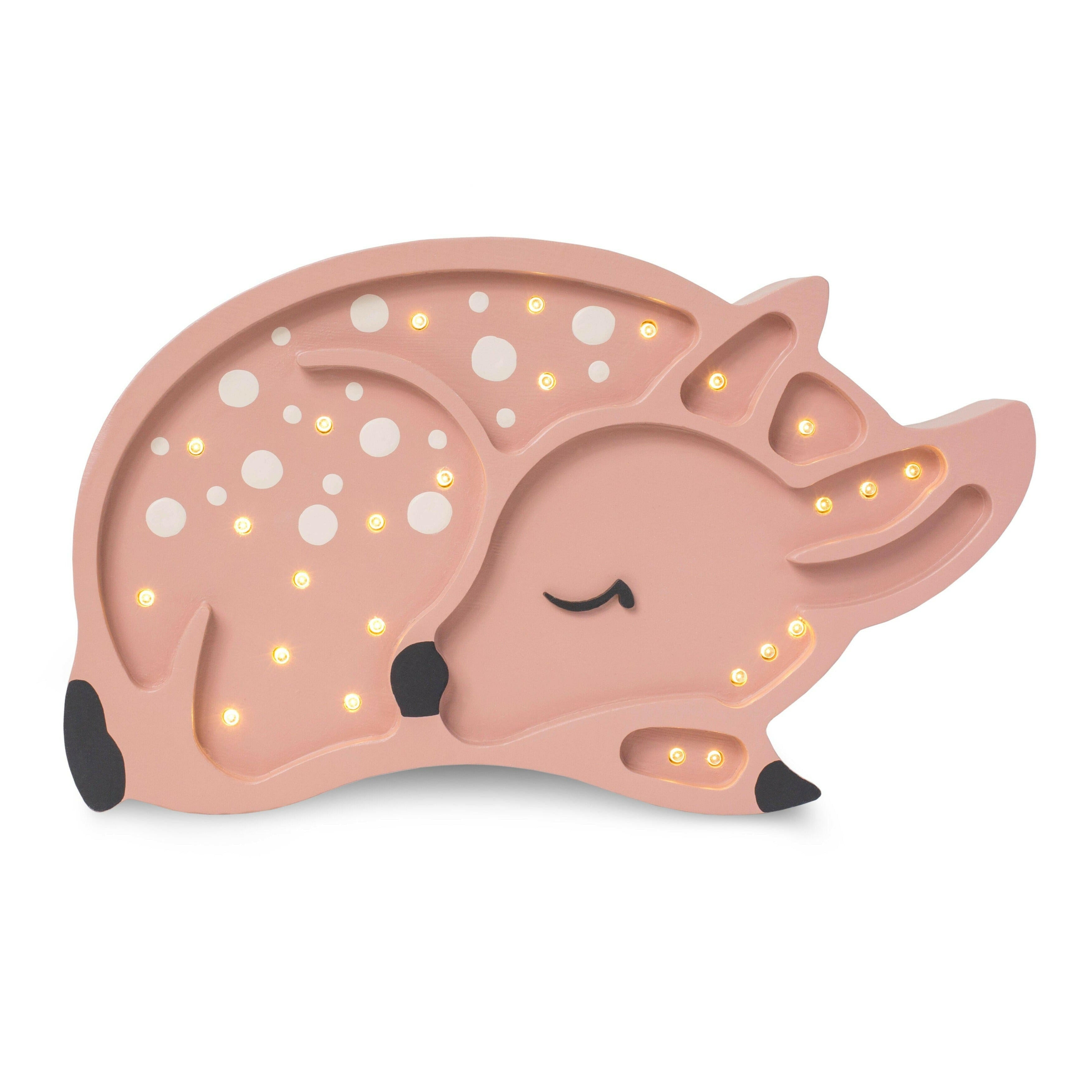 Little Lights Deer Lamp lamp Little Lights US Brown