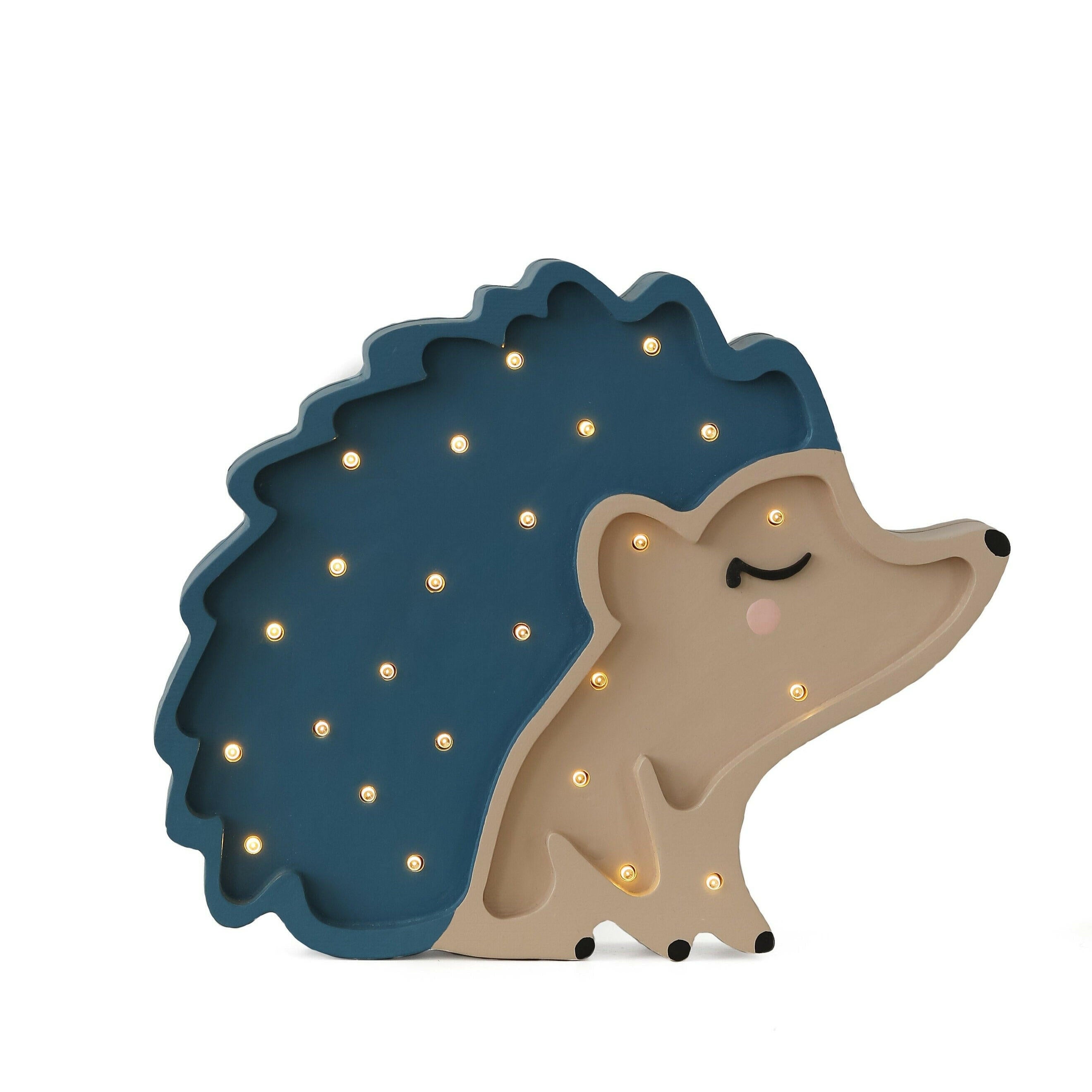 Little Lights Hedgehog Lamp lamp Little Lights US Fairytale Blue