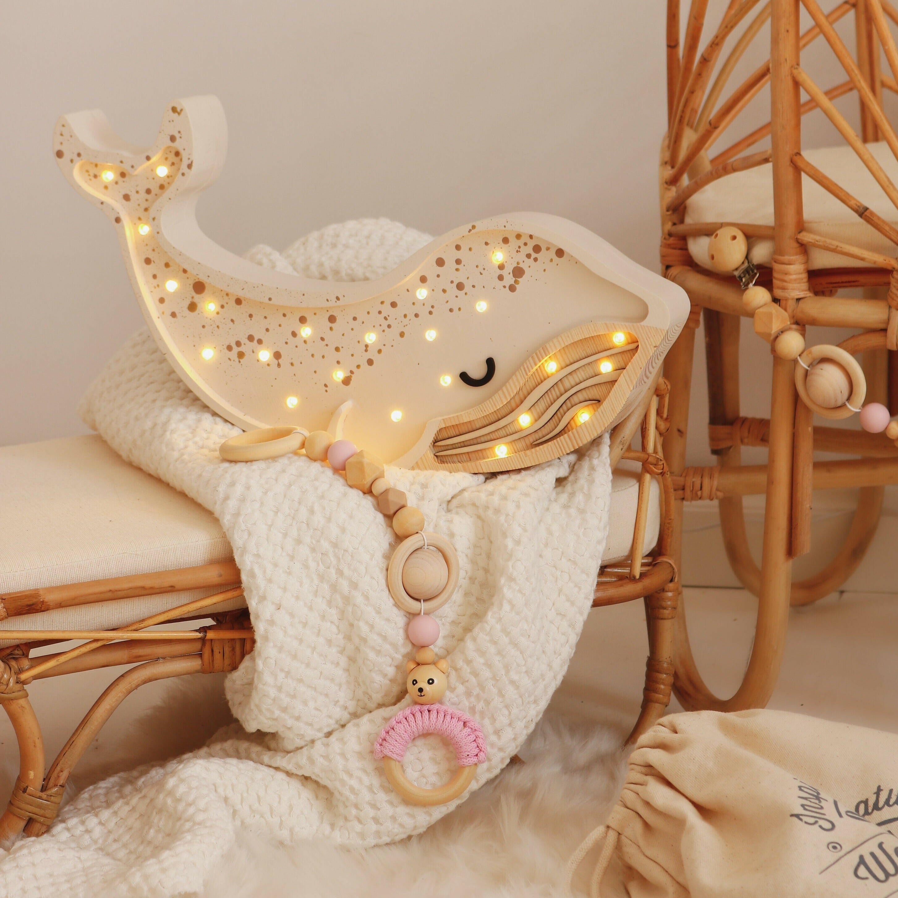 Little Lights Whale Lamp Little Lights US