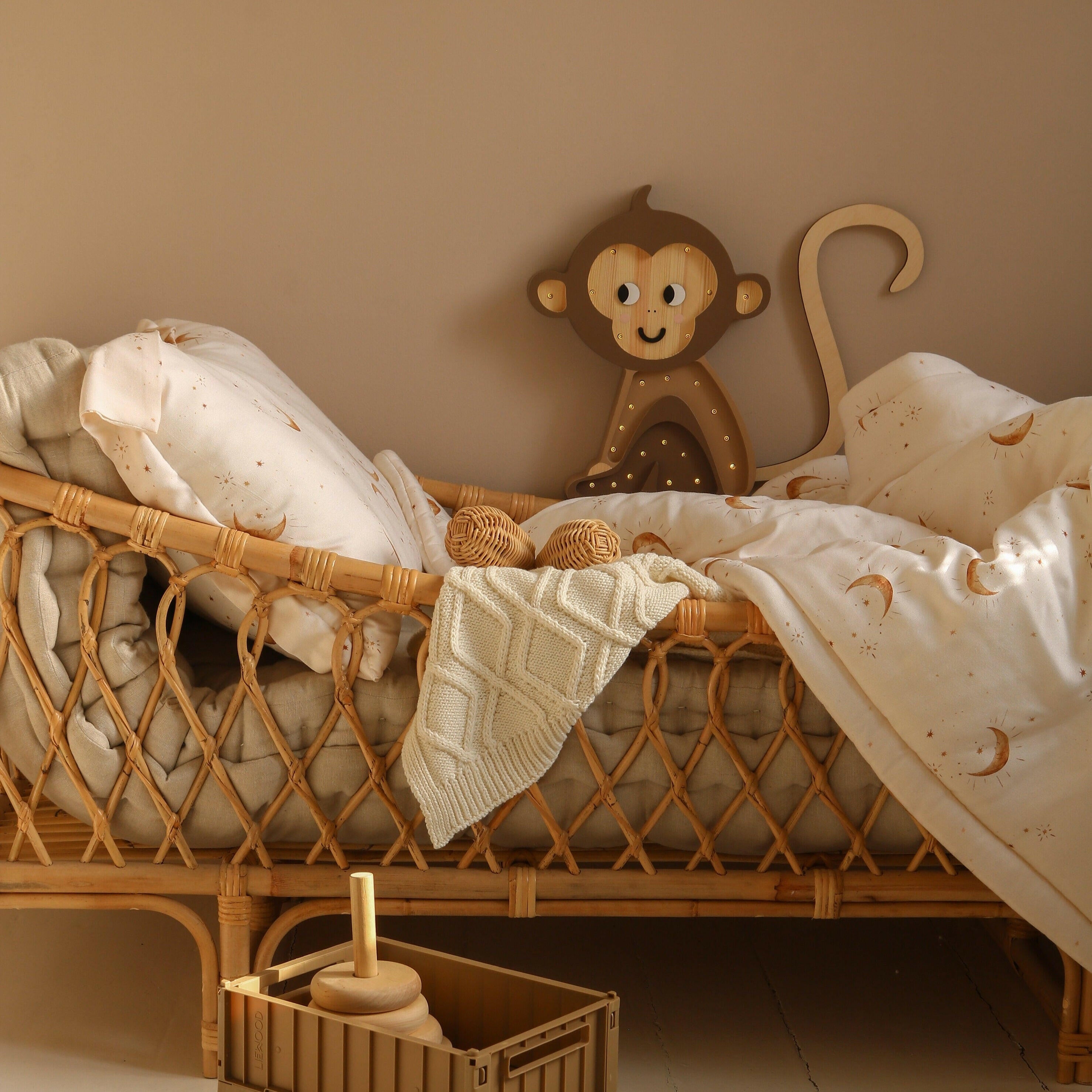 Little Lights Monkey Lamp Baby & Toddler Little Lights US