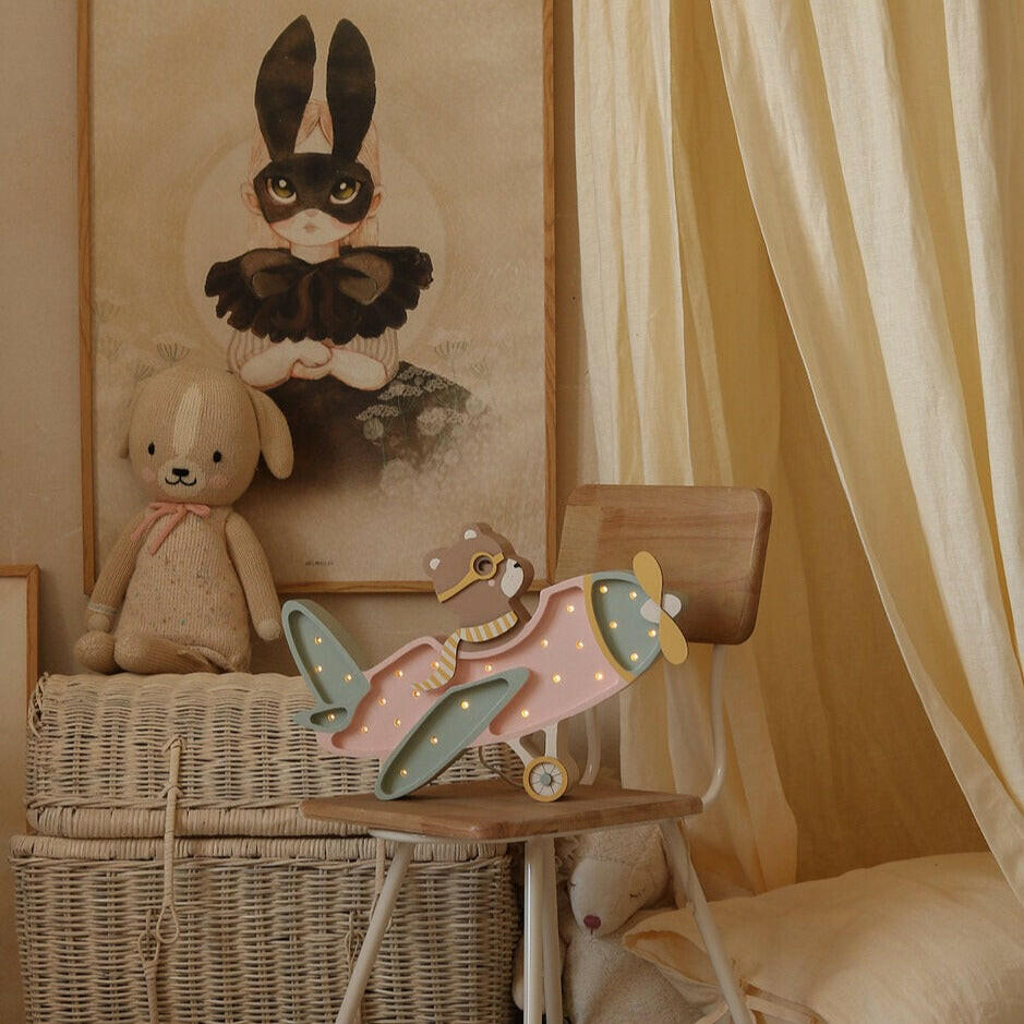 Little Lights Vintage Plane Baby & Toddler Little Lights US