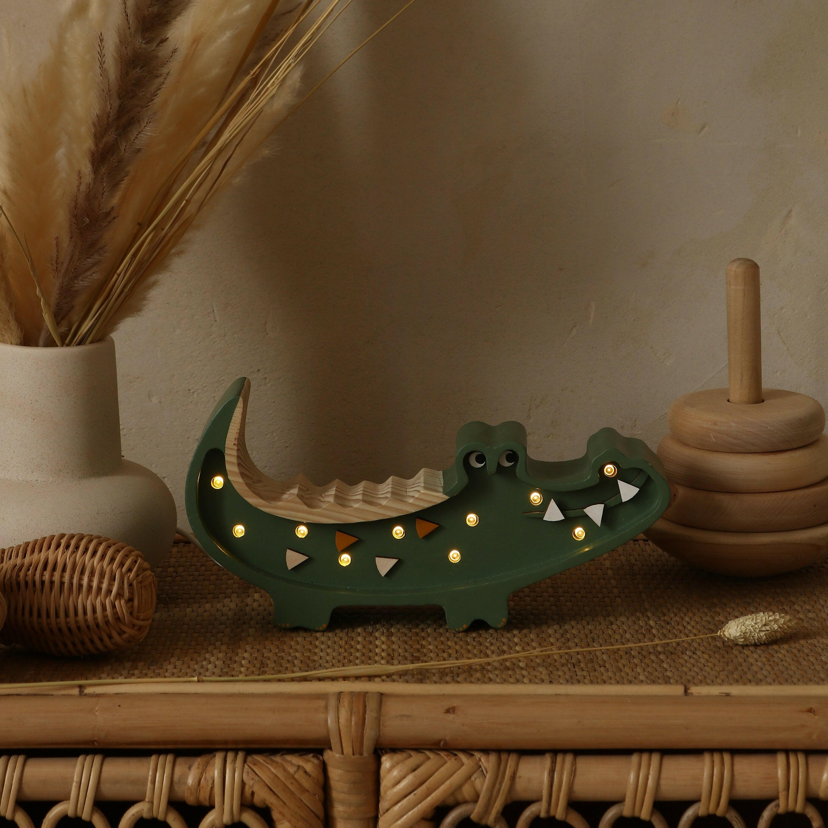 Little Lights Mini Crocodile Lamp Baby & Toddler Little Lights US