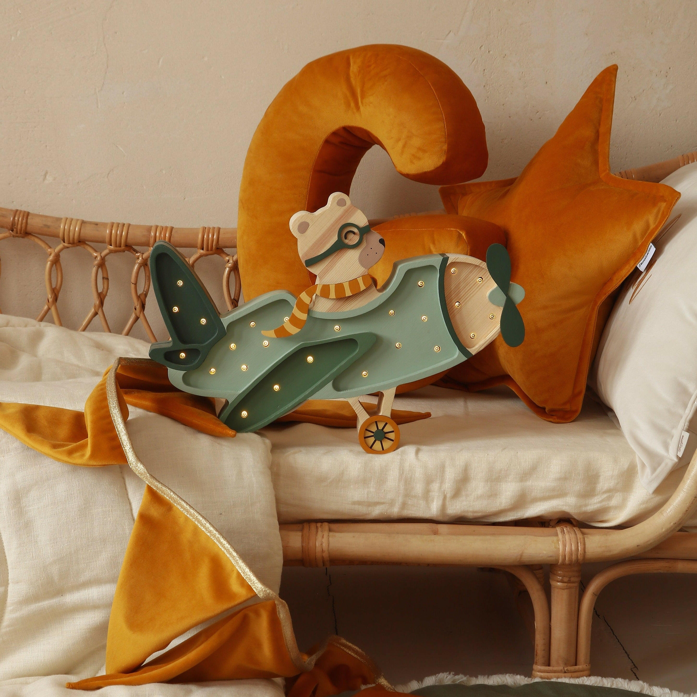 Little Lights Vintage Plane Baby & Toddler Little Lights US