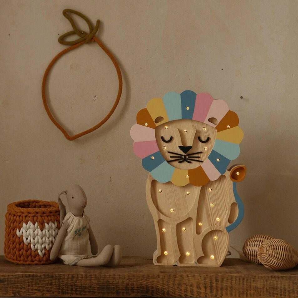 Little Lights Lion Lamp Little Lights US