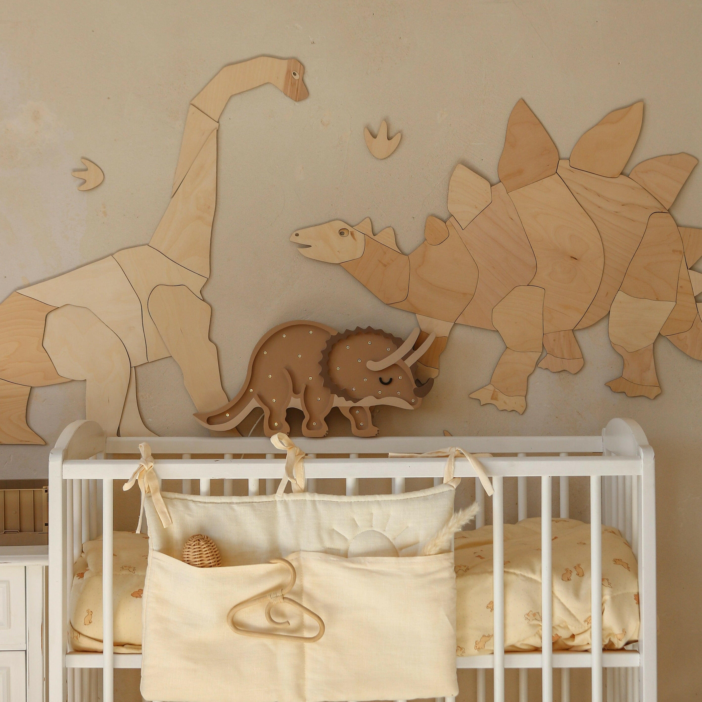 Little Lights Triceratops Dinosaur Lamp Little Lights US