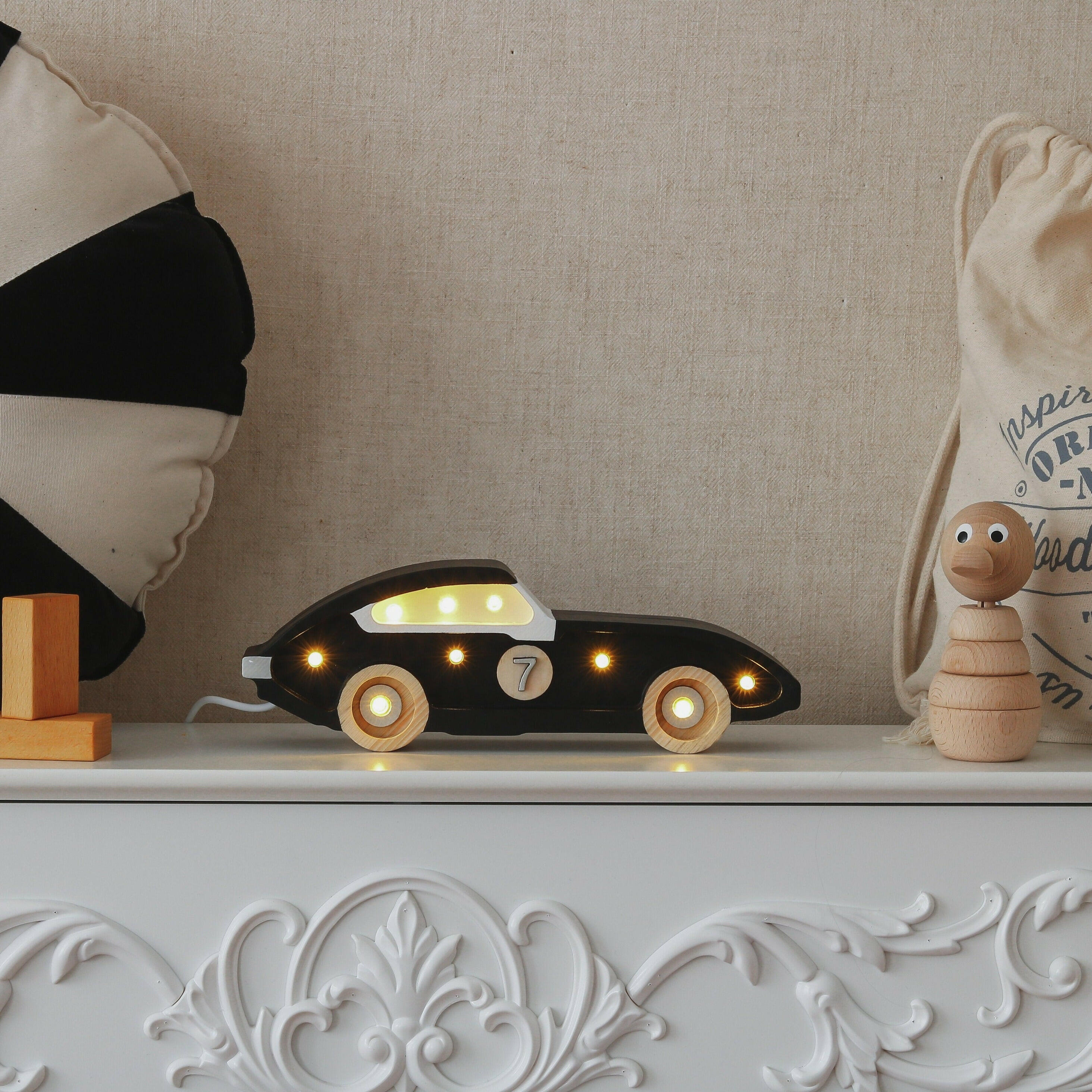 Little Lights Mini Race Car Lamp Baby & Toddler Little Lights US
