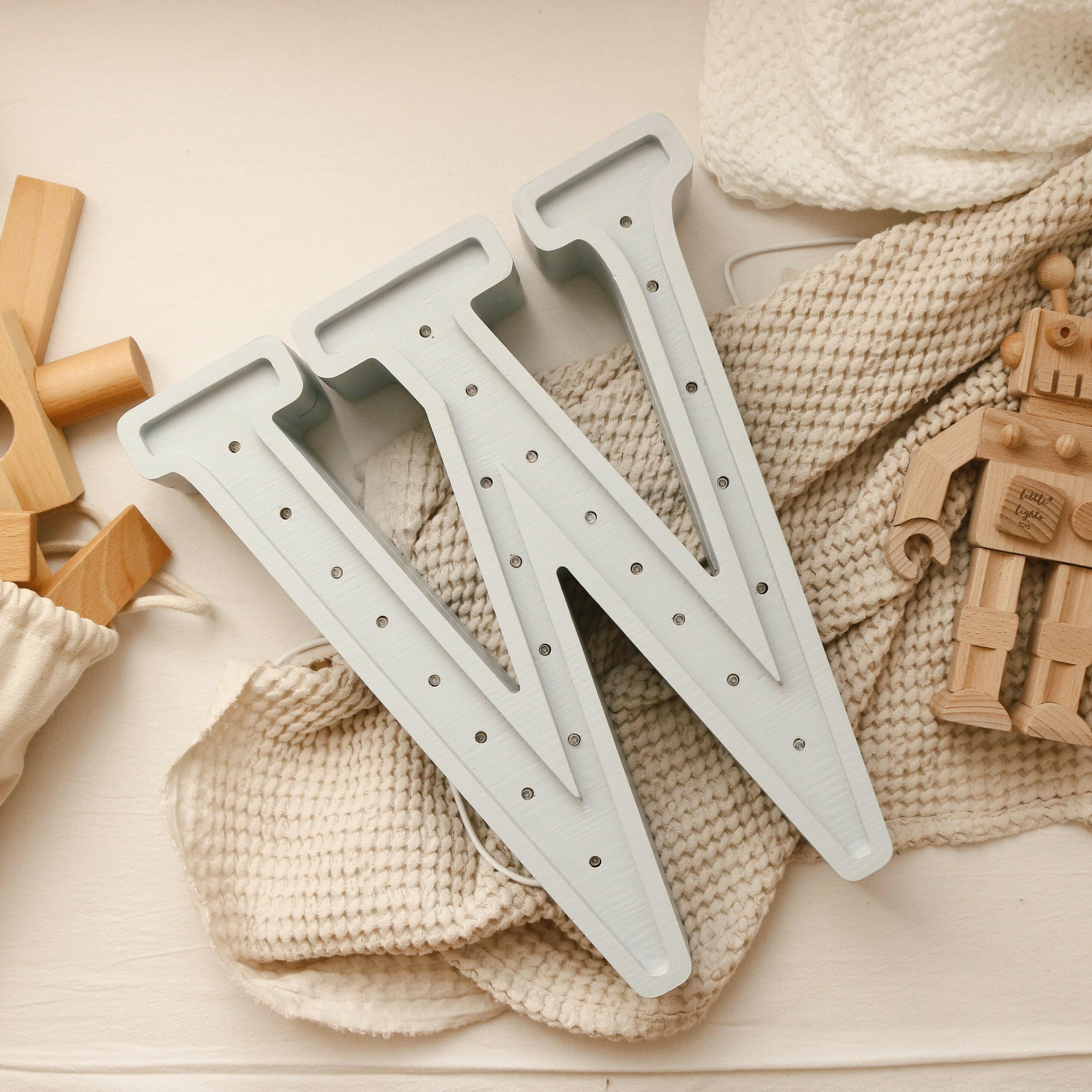 Little Lights Letter Lamps A-Z Little Lights US W