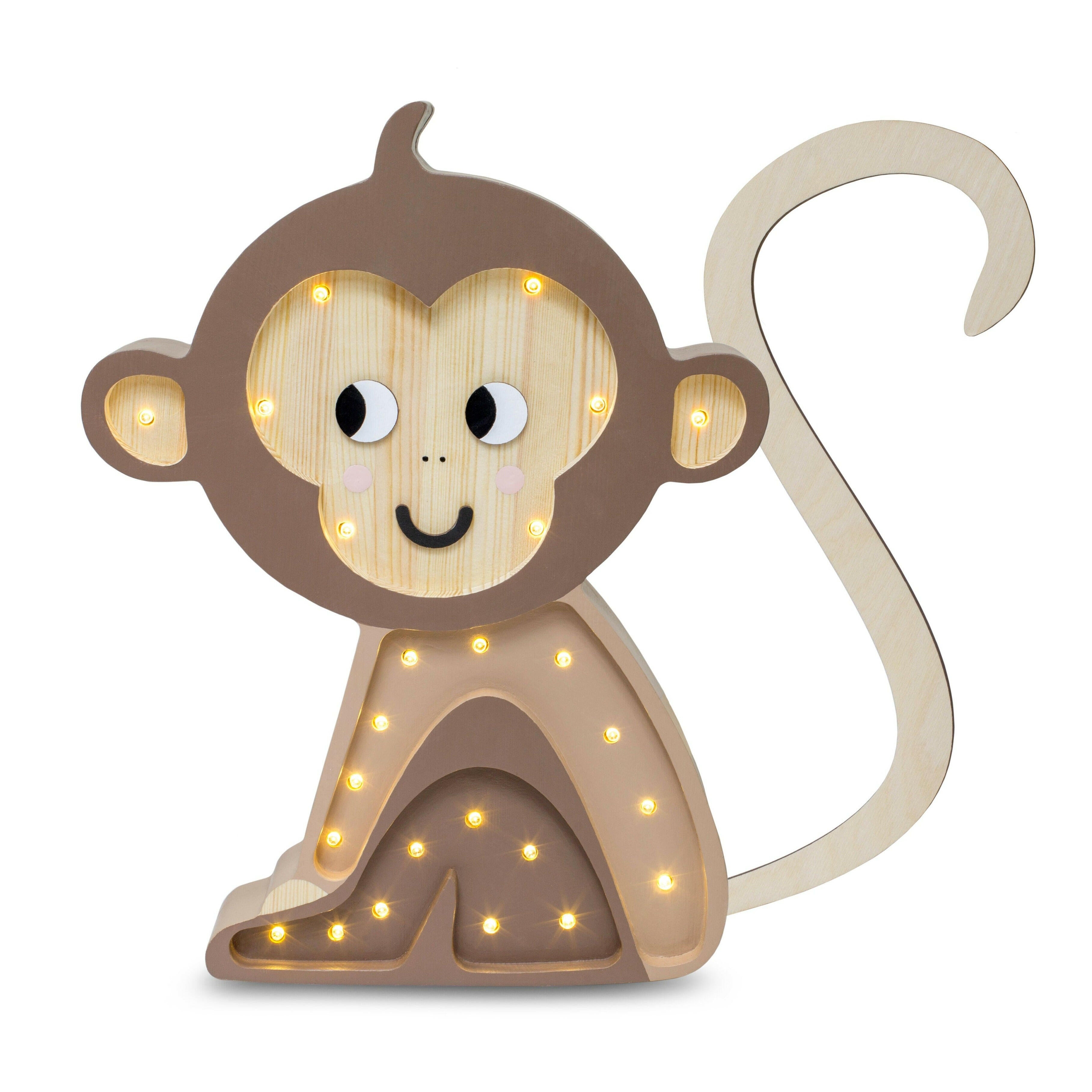 Little Lights Monkey Lamp Baby & Toddler Little Lights US