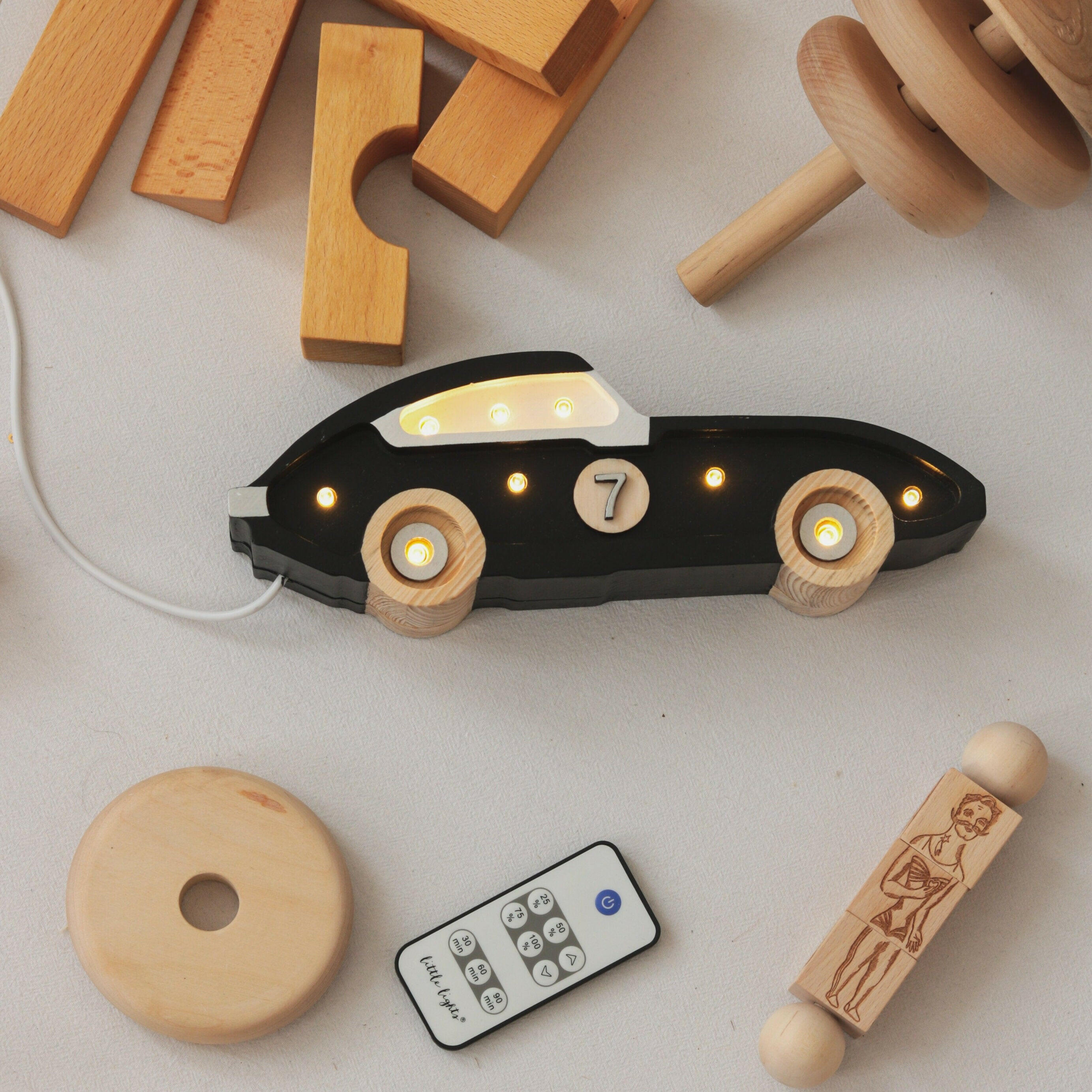 Little Lights Mini Race Car Lamp Baby & Toddler Little Lights US