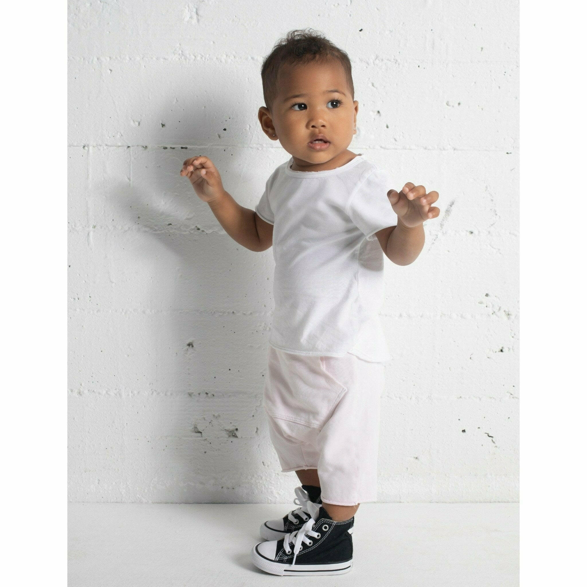 Asher Baby Tee Heather Grey Tees Be Mi Los Angeles