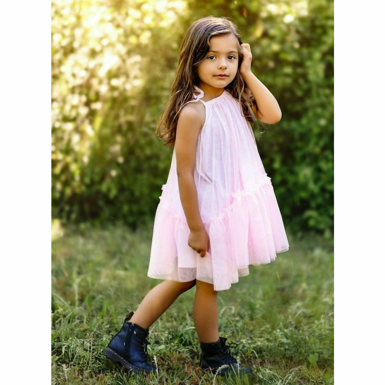 Mila Dress Pink Dresses Be Mi Los Angeles