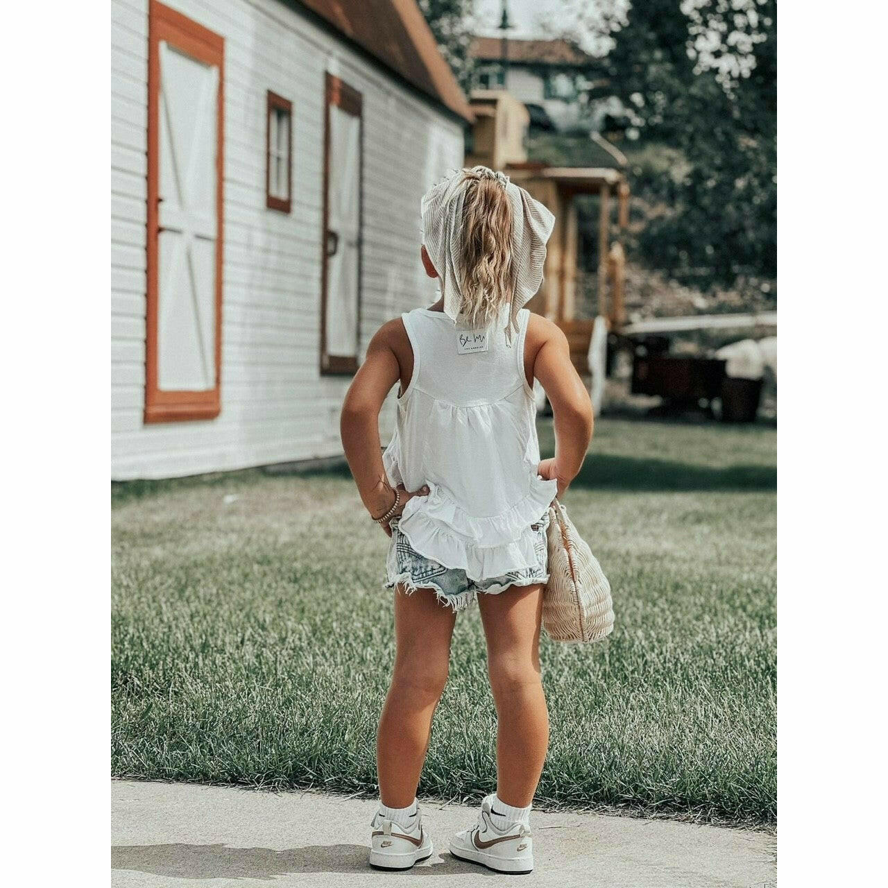 Noa Ruffle Tank Tank Top Be Mi Los Angeles