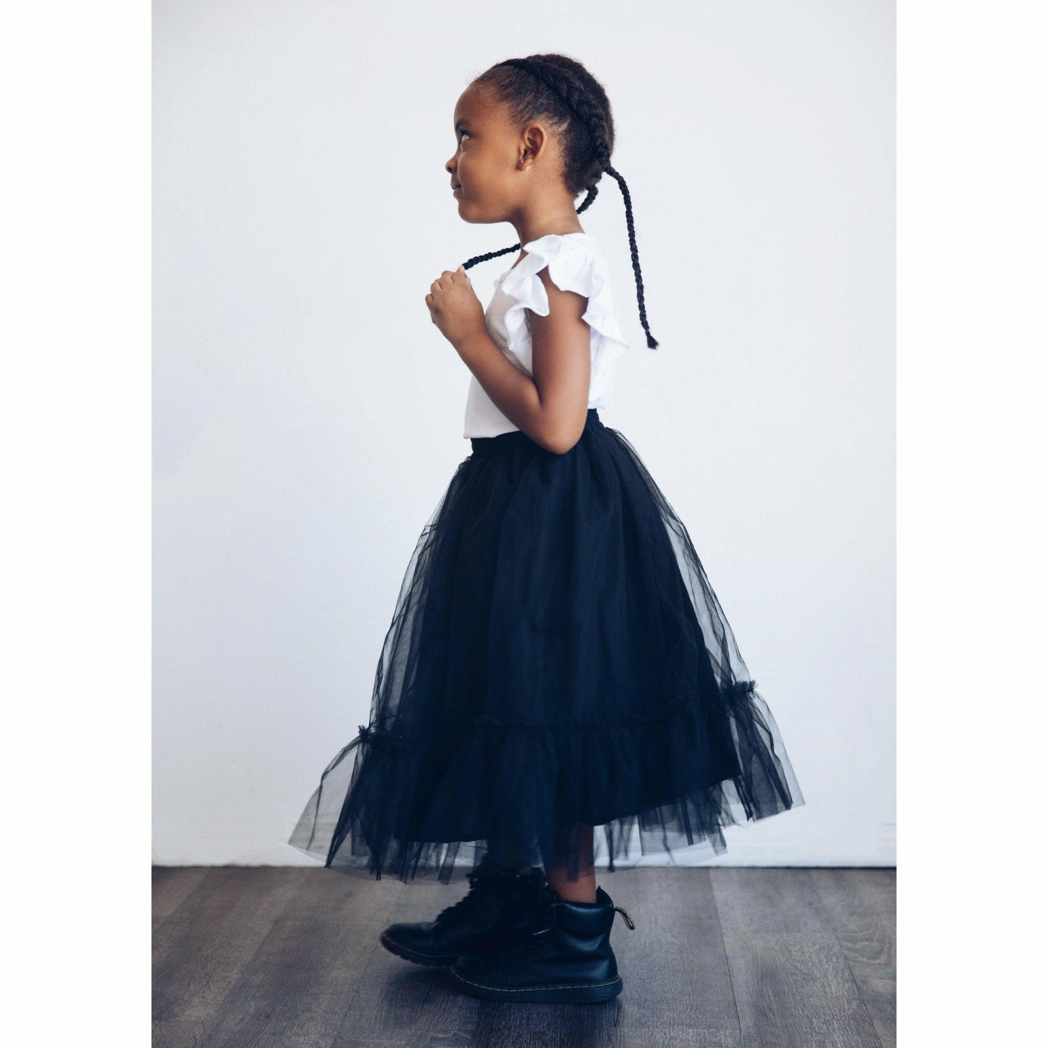 Natalia Ruffle Top Sleeveless Top Be Mi Los Angeles