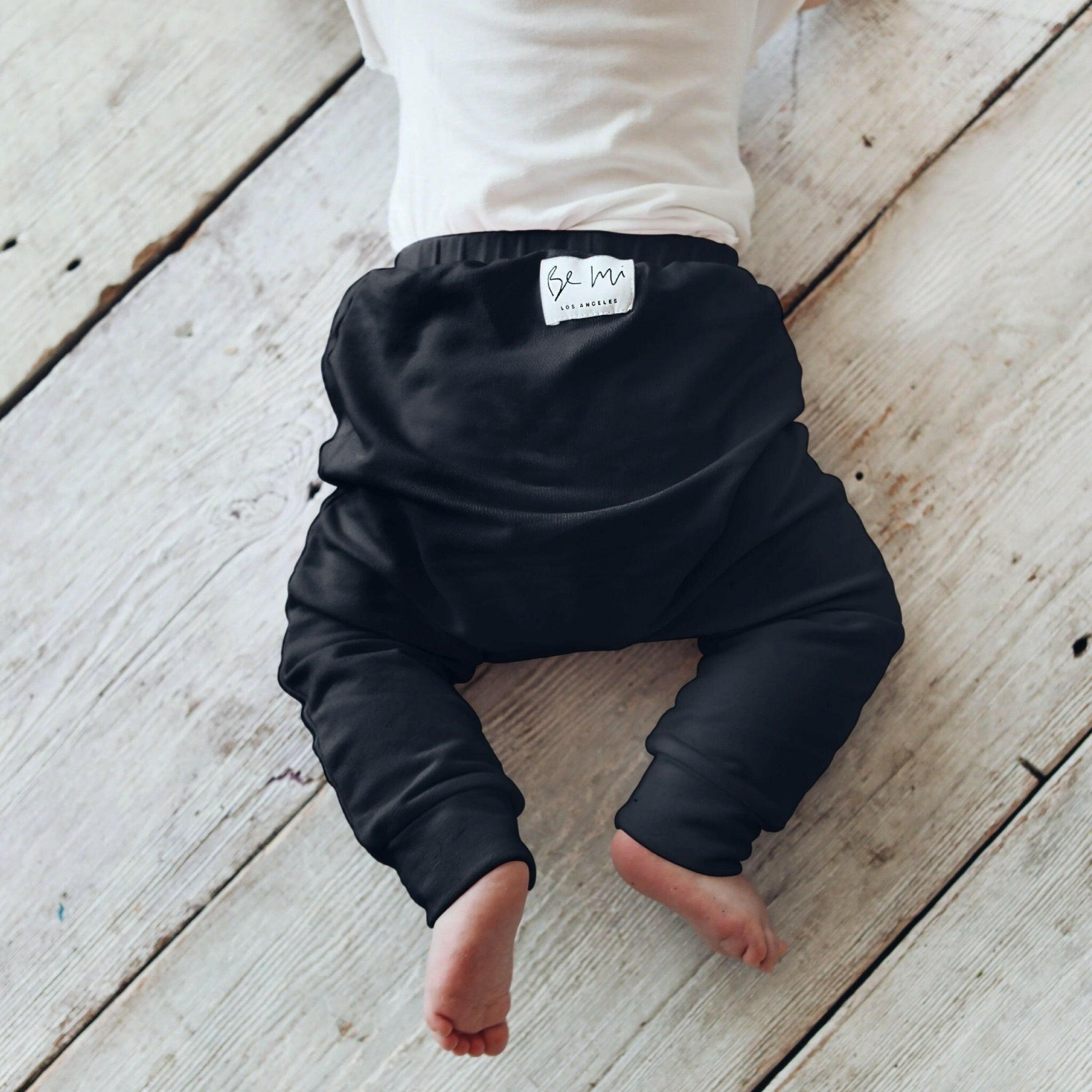 Organic Baby Malibu Pants Black Pants Be Mi Los Angeles