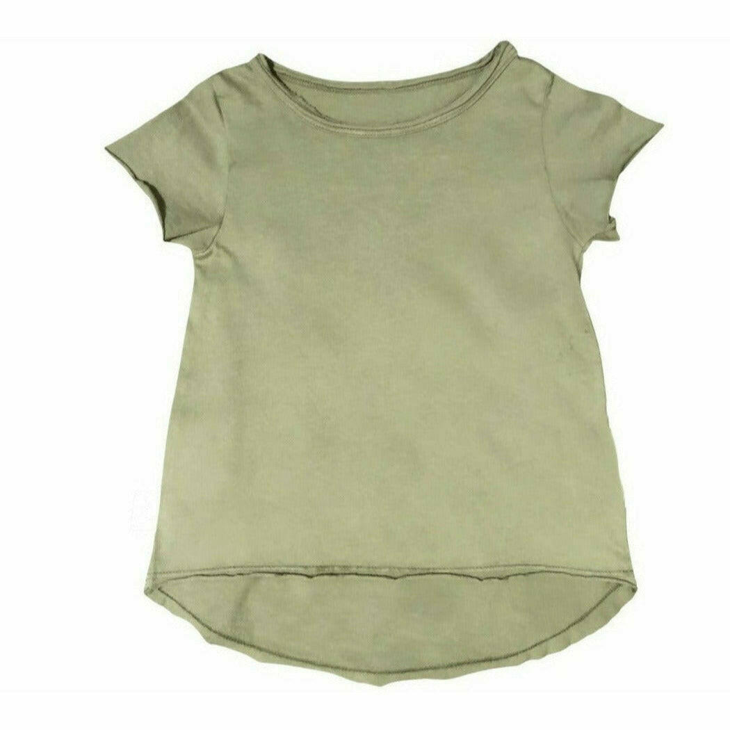 Asher Baby Tee Olive Tees Be Mi Los Angeles