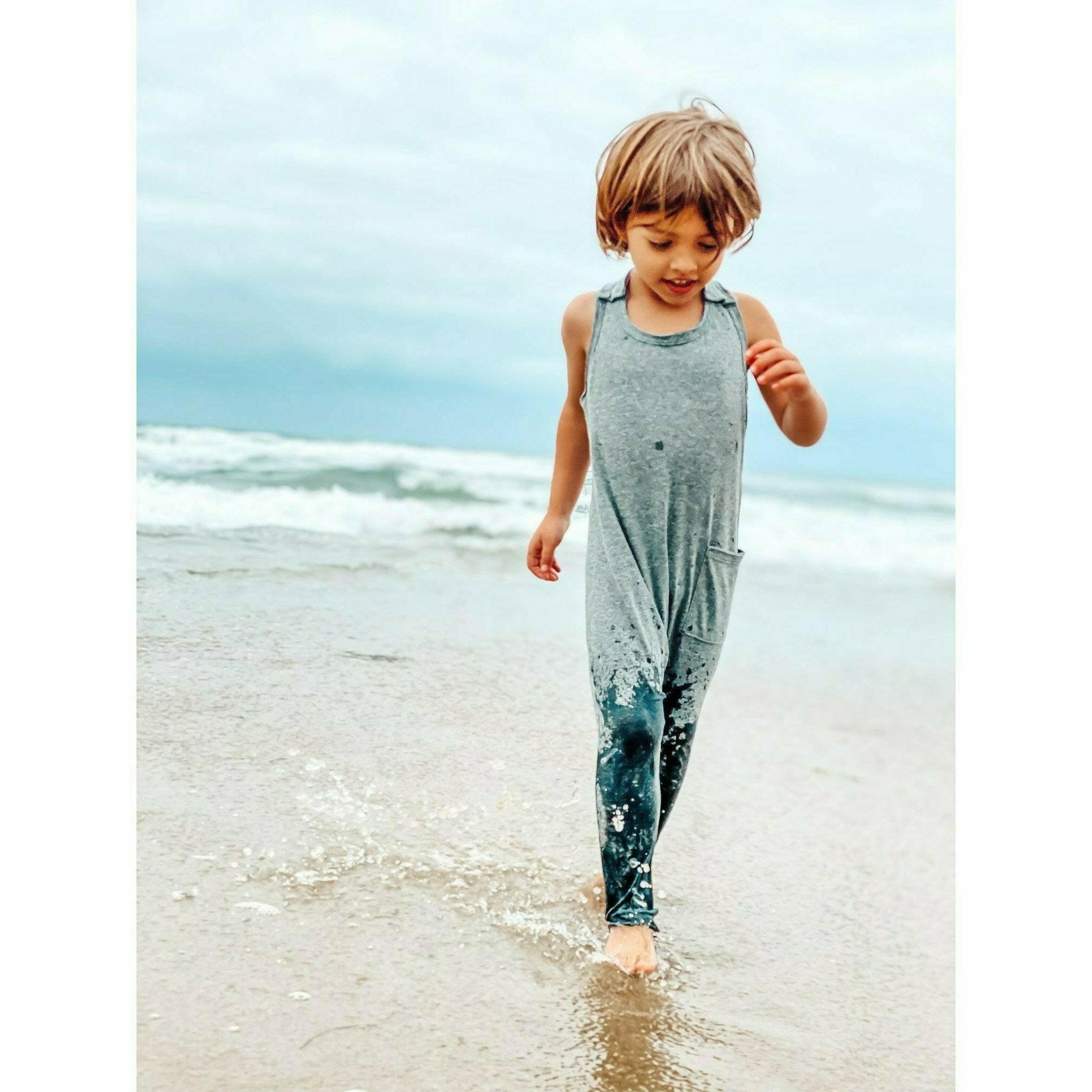 Romper Heather Grey Rompers Be Mi Los Angeles