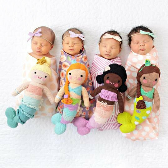 Skye the Mermaid Stuffies Cuddle + Kind