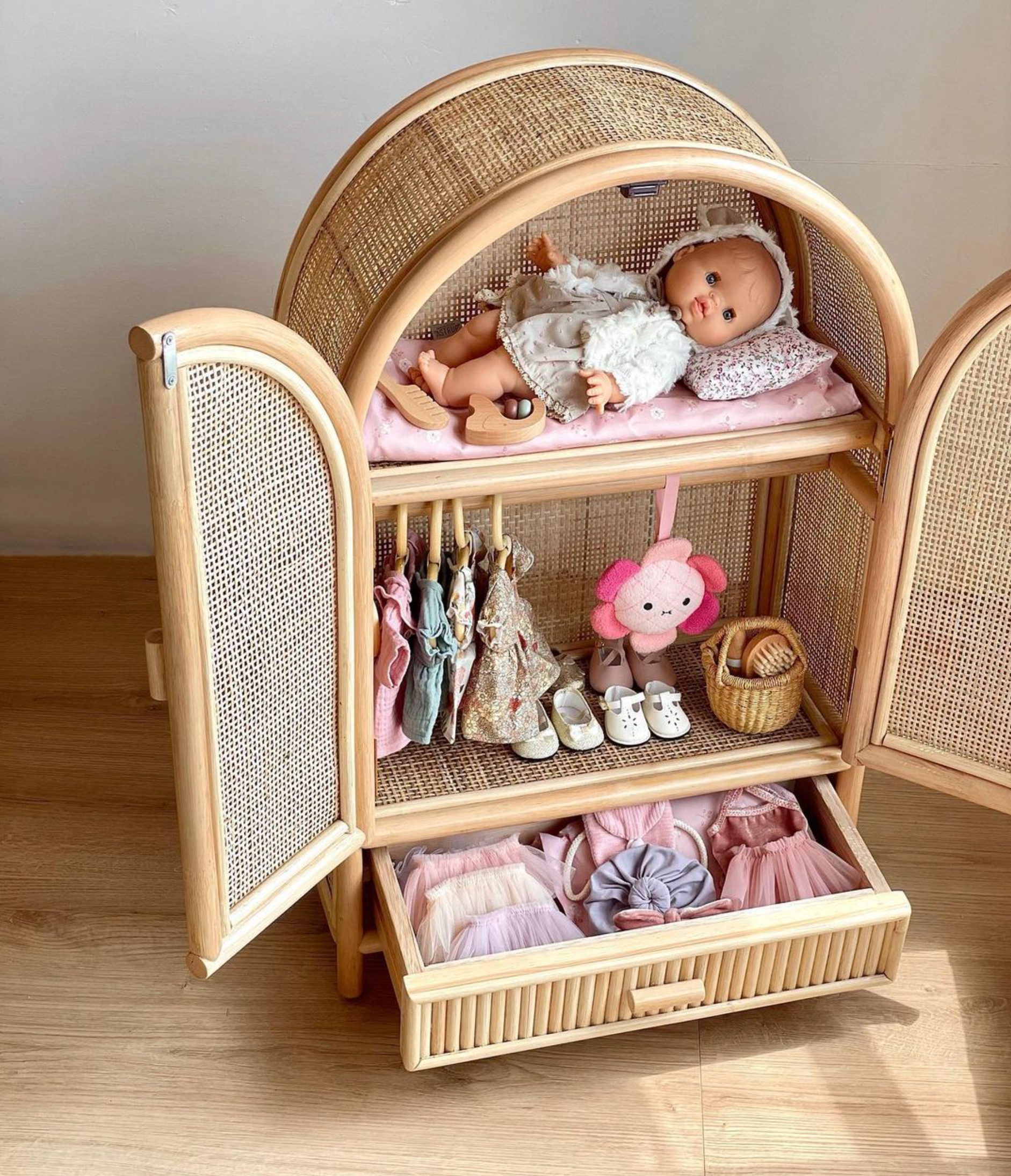 Sloane Doll Cabinet Ellie & Becks Co.