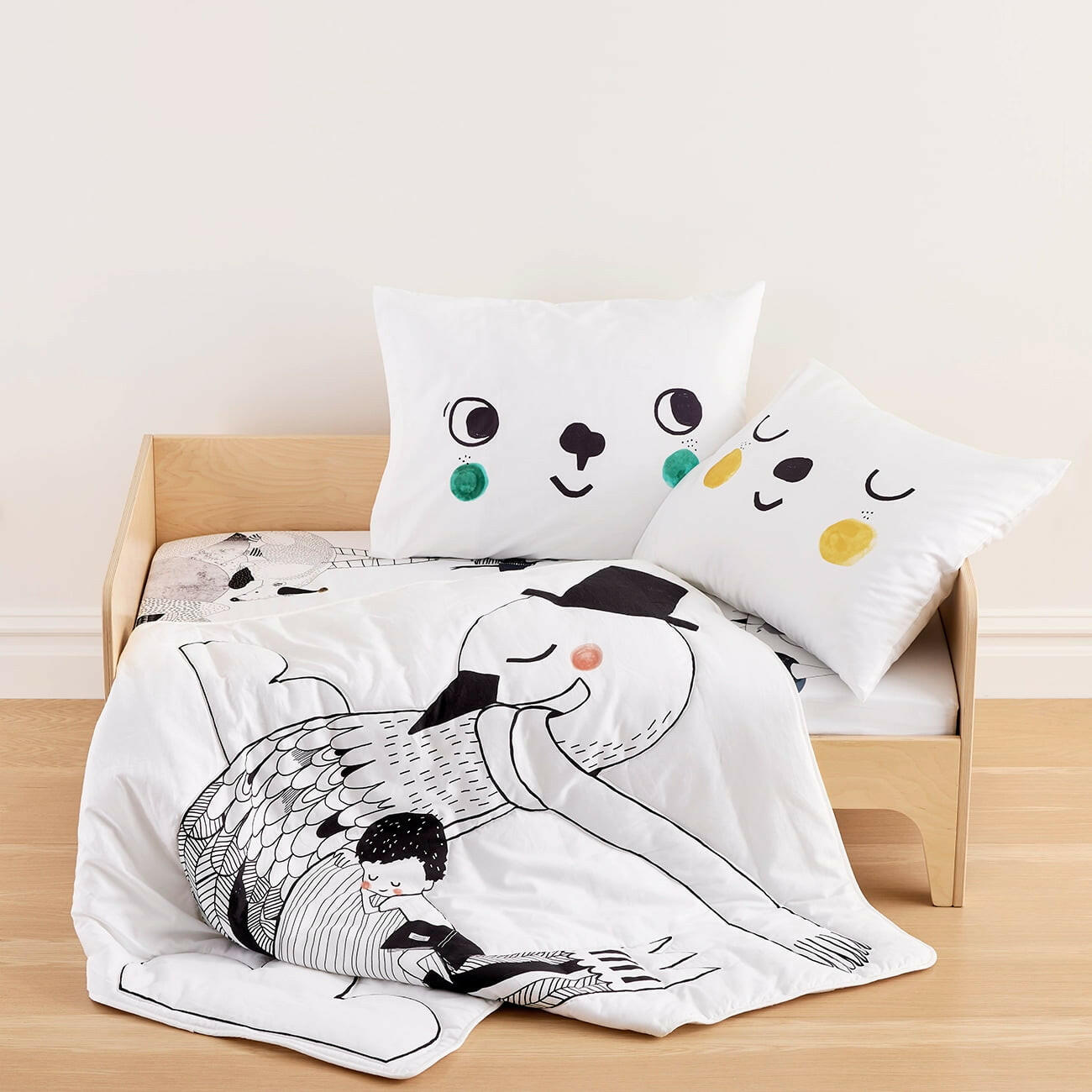 Swan Toddler Bedding Set Toddler Comforter Rookie Humans