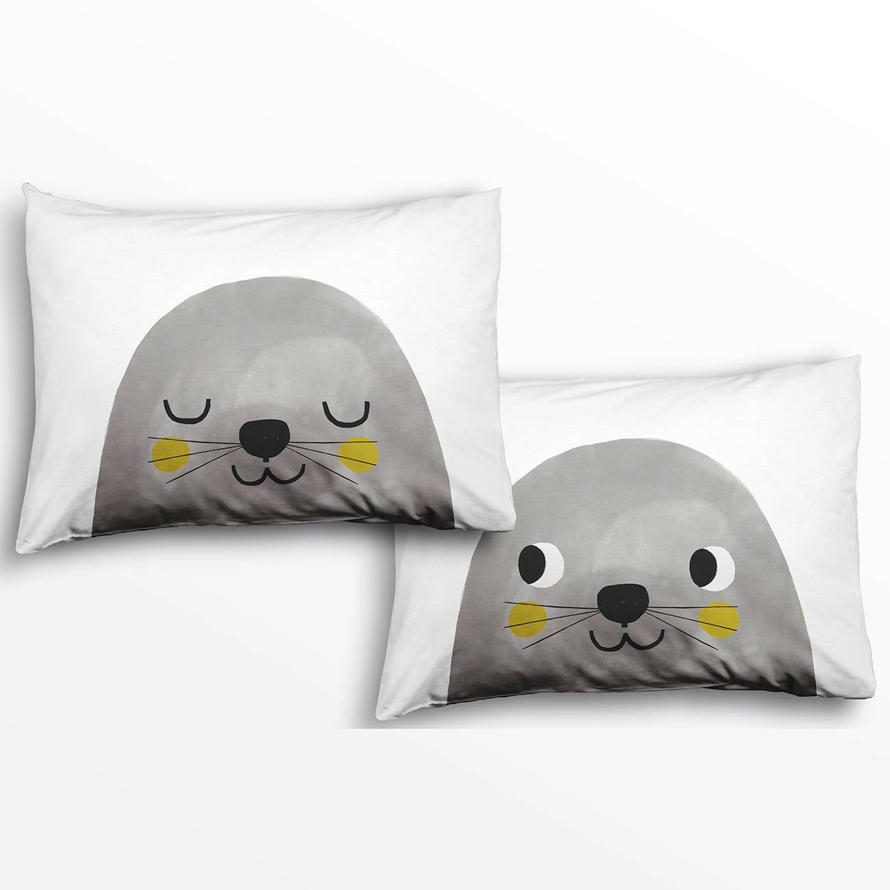 2-pack Seal Standard Size Pillowcases Pillowcase Rookie Humans