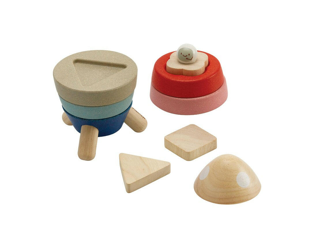 Stacking Rocket Kids Toys PlanToys