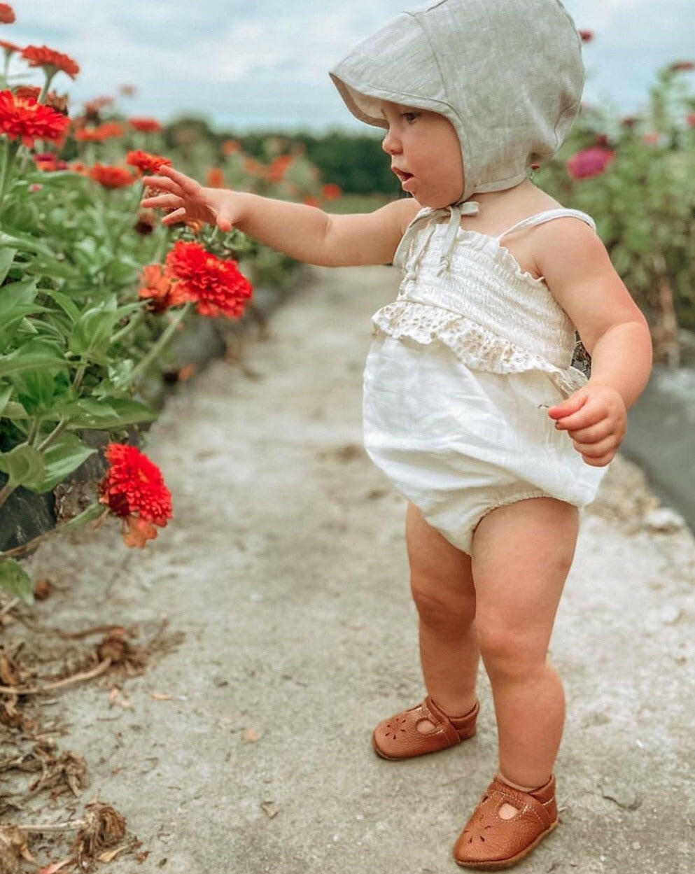 Baby Leather T-Strap Shoe - Tribe Shoes Starry Knight Design