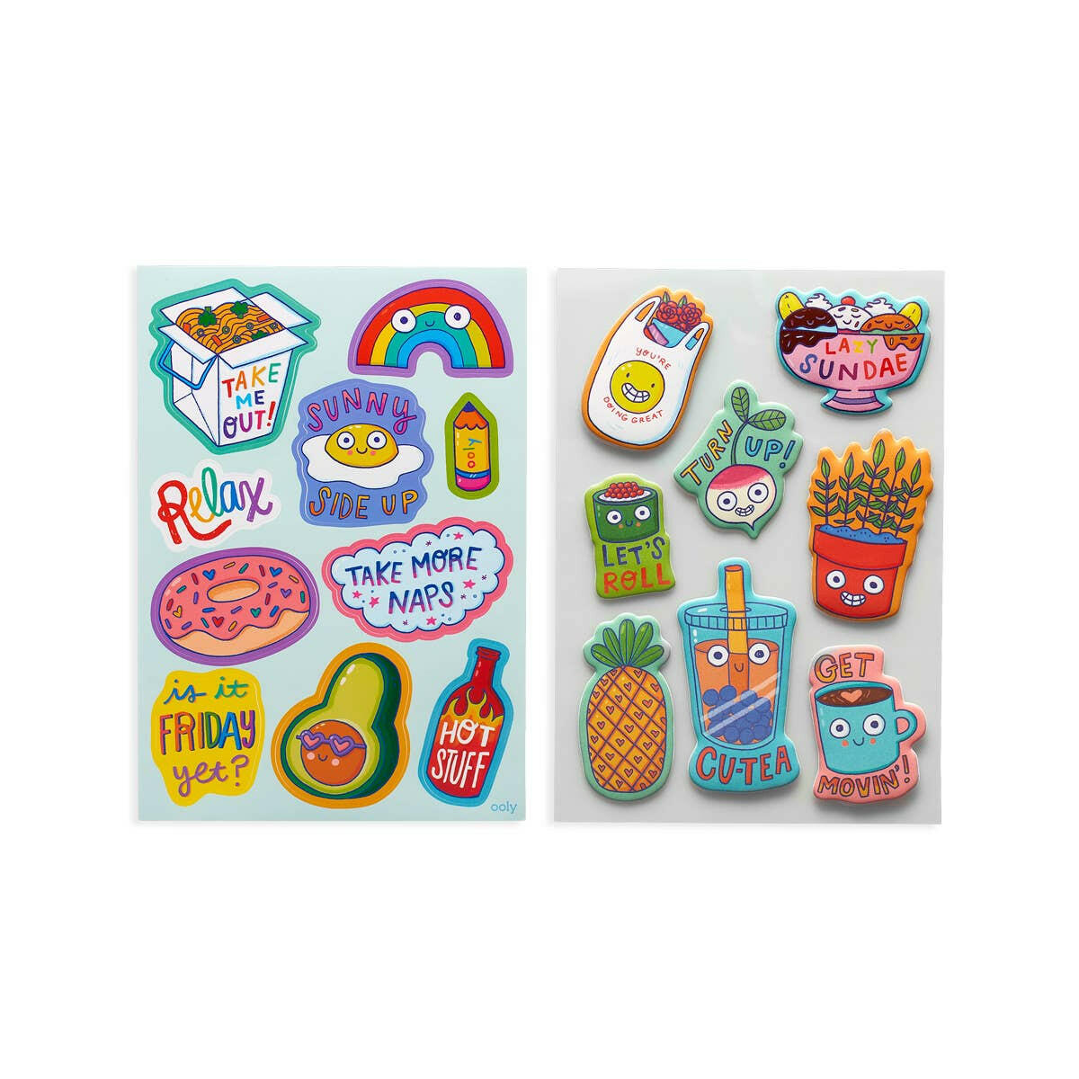Sticker Stash - Quirky Fun Decorative Stickers OOLY - Art & School Supplies