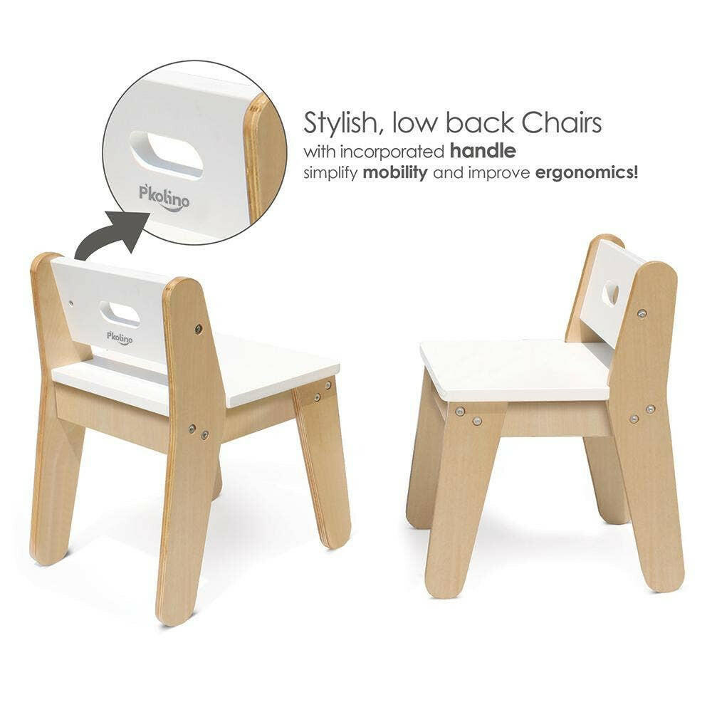 Children's Modern Storage Table & Chairs Children's Furniture P'kolino