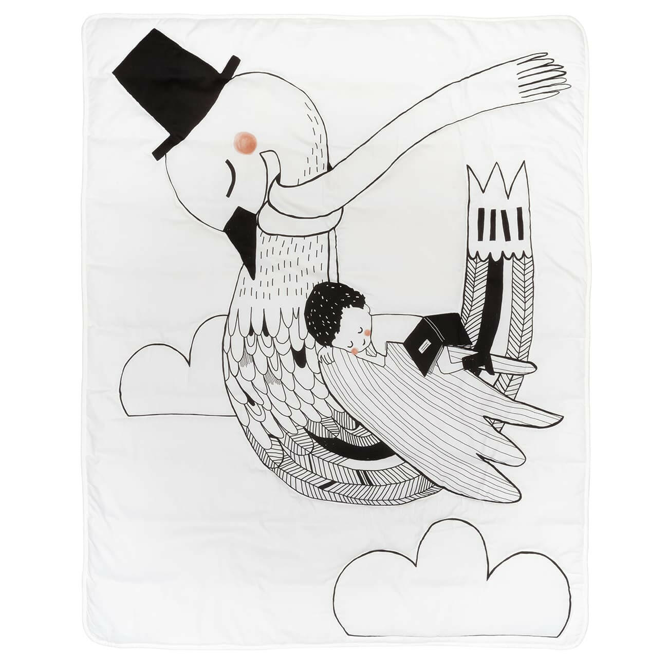 Swan Toddler Comforter Toddler Comforter Rookie Humans